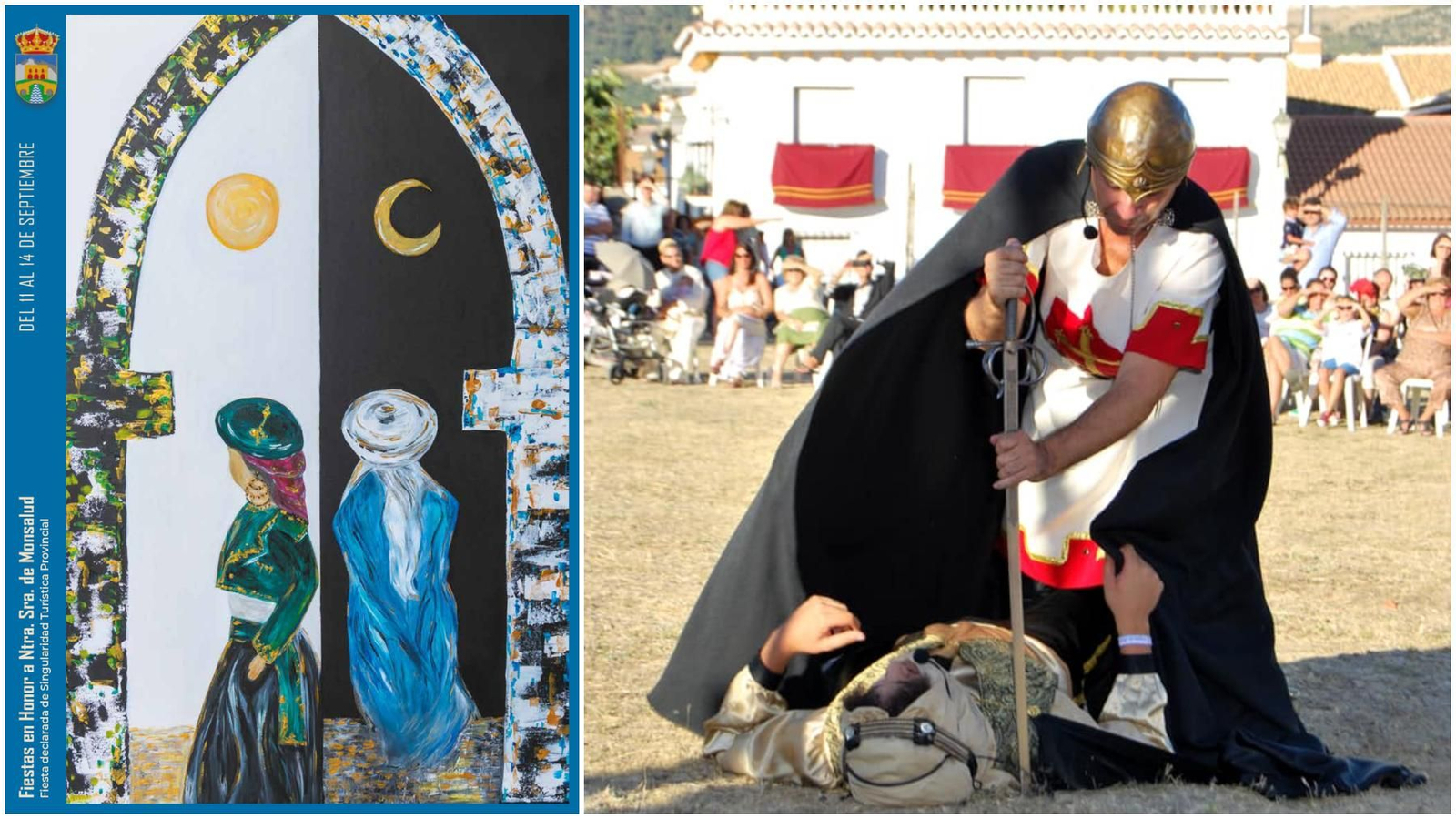 Cartel de las fiestas de Alfarnate.