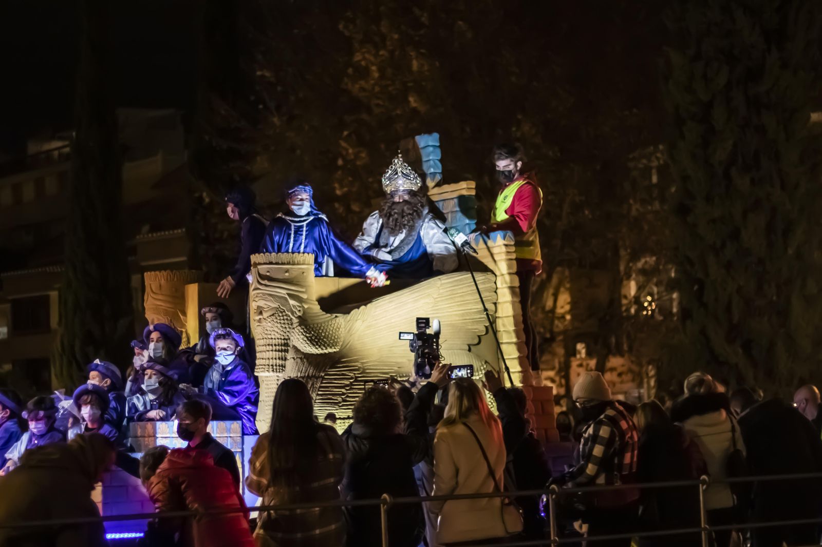 La cabalgata de Reyes de 2022