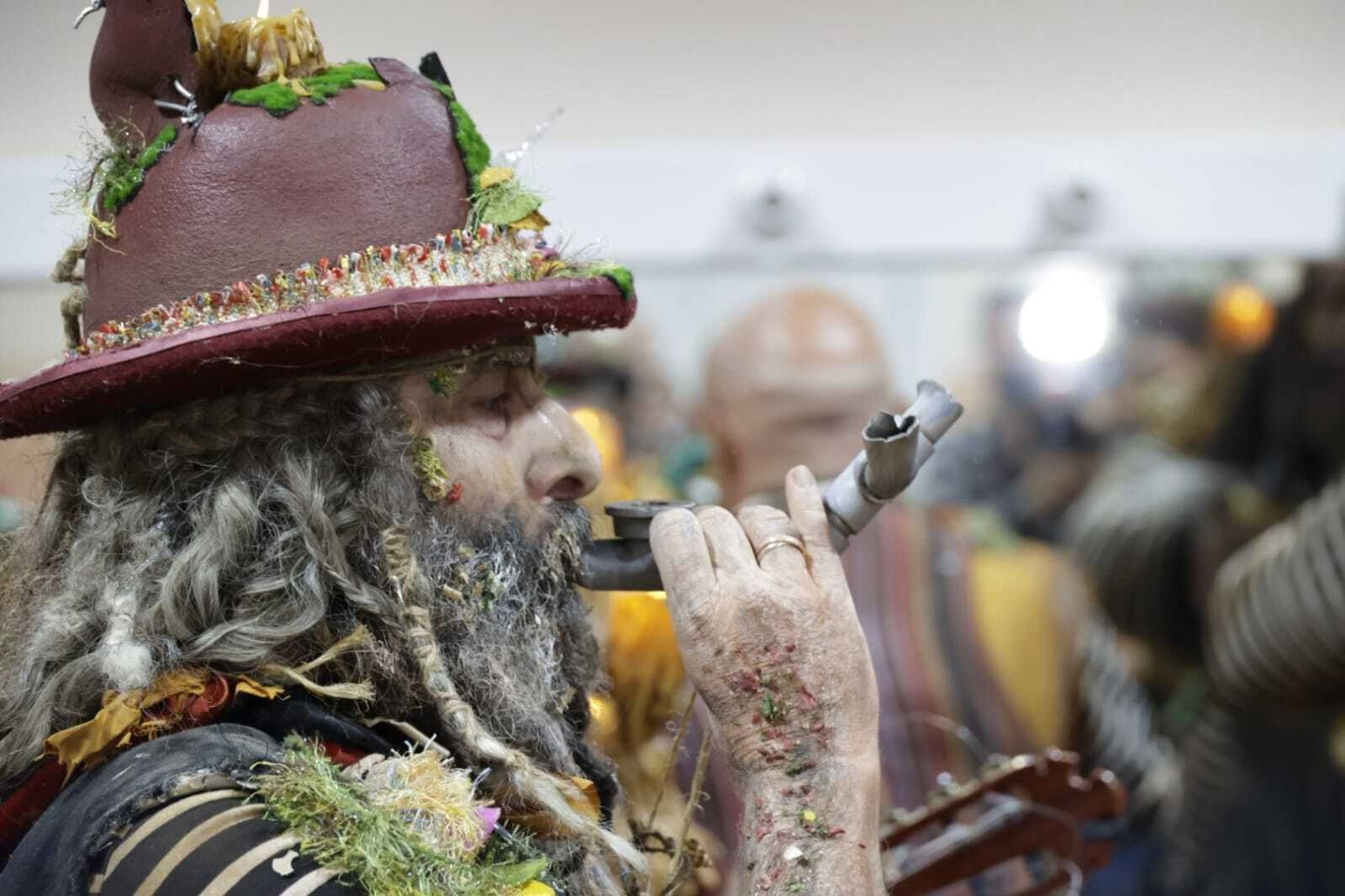 Antonio Martínez Ares, en camerinos.