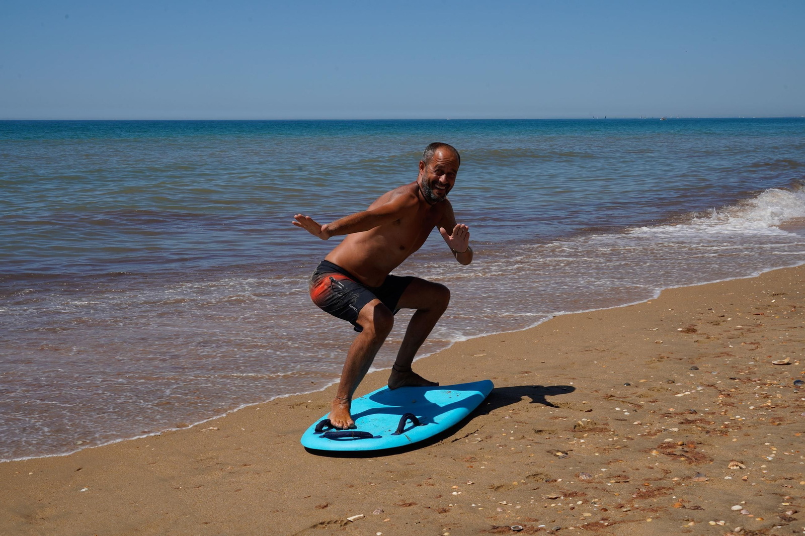 Imágenes de las playas de Huelva el sábado 17 de agosto