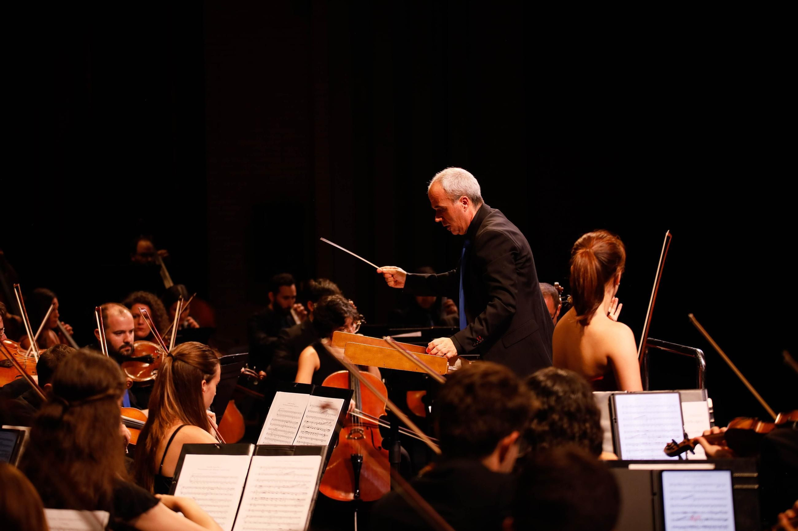 El concierto de la Orquesta de la UAL en el Auditorio Maestro Padilla, en imágenes