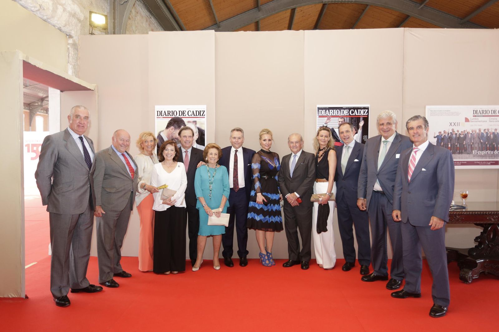 Humberto Domecq Ibarra, Álvaro Domecq, Almudena Maldonado, Pía García de la Peña, Pedro Domecq Gandarias, Pilar Crespí de Valldaura, José Joly, Marita Rufino, José Bohórquez, Maise Martí, Pablo Guerrero, Manuel Guerrero y Cosme Domecq.