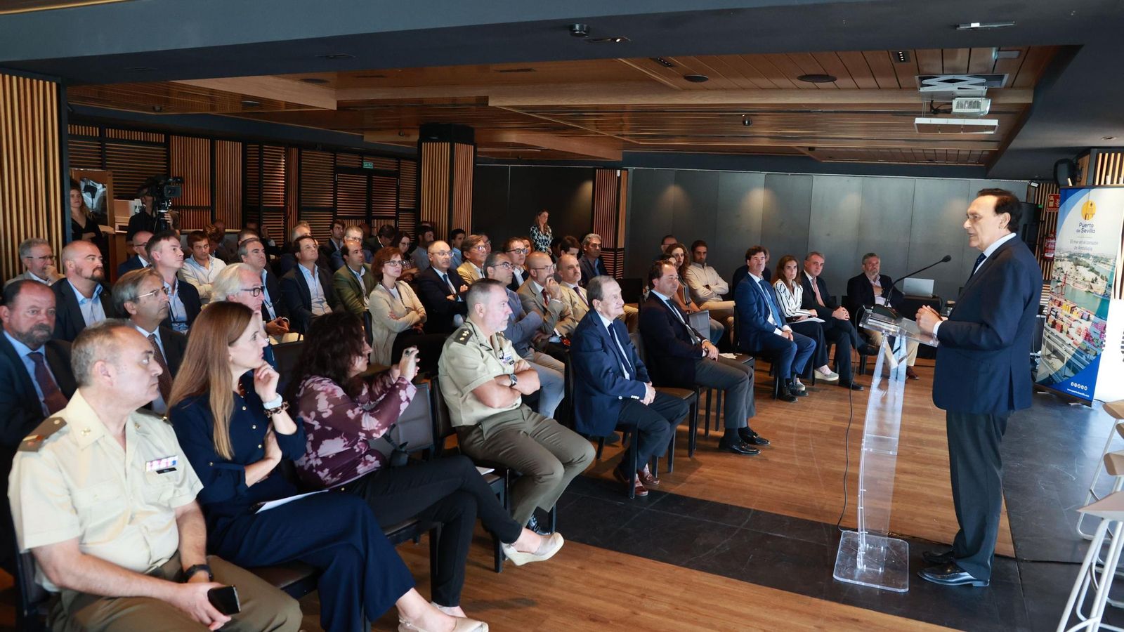 Un momento de la presentación.