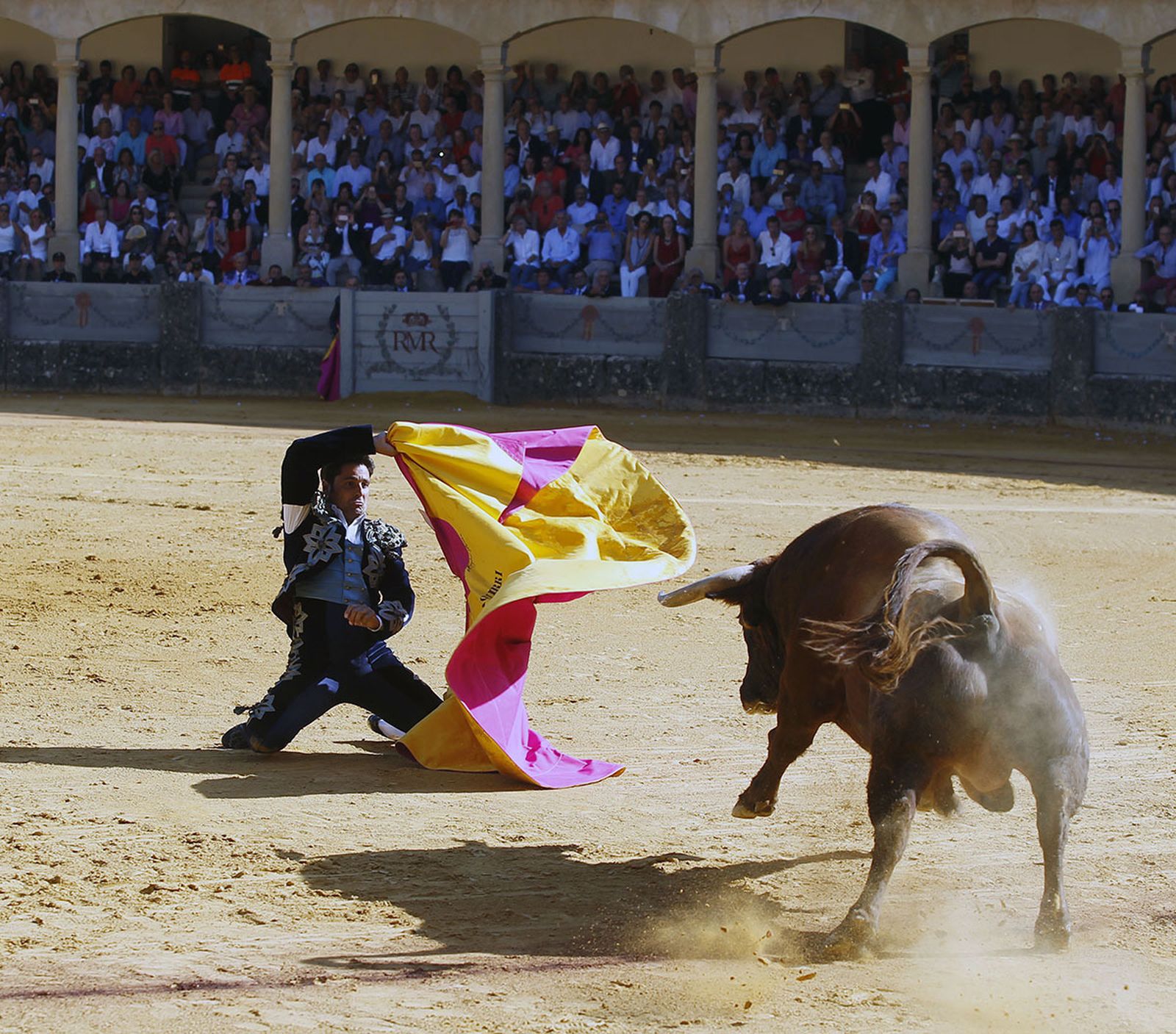 Francisco Rivera Ordóñez 'Paquirri', en su retirada en la Goyesca de Ronda de 2017