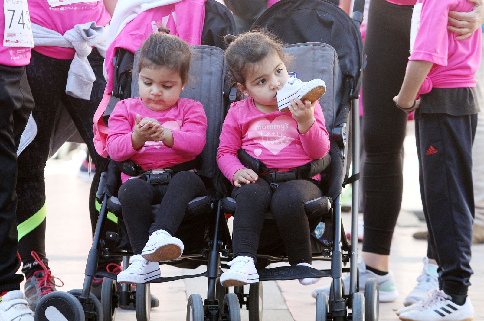 "Kms por Ellas", la carrera de La Mujer en imágenes