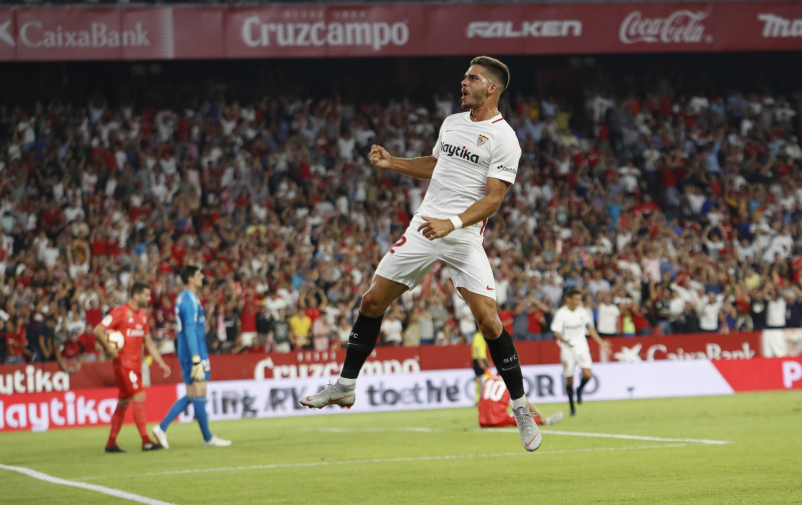 Las imágenes del Sevilla-Real Madrid