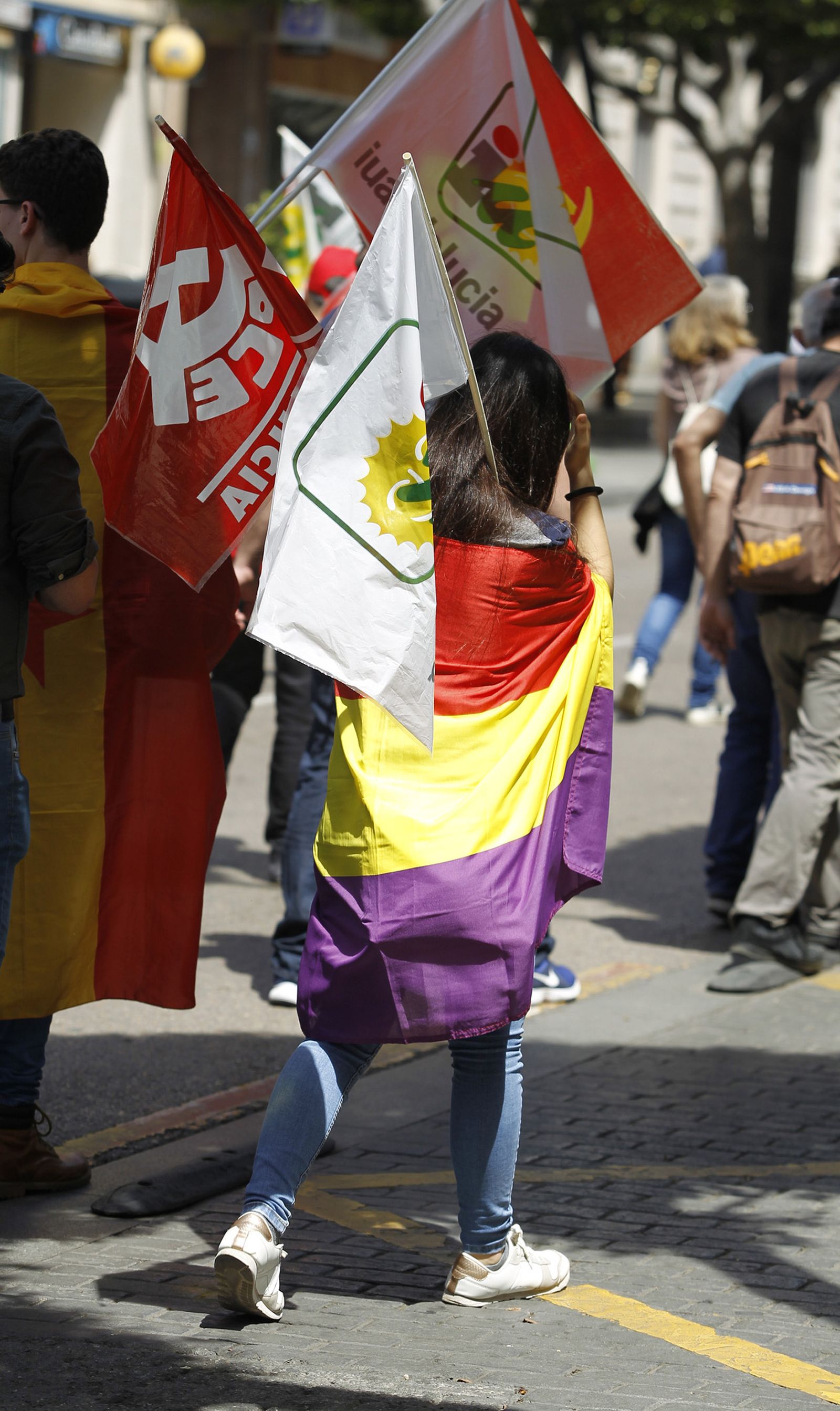 Fotogalería Manifestación del Primero de Mayo. Día Internacional de los Trabajadores. Almería