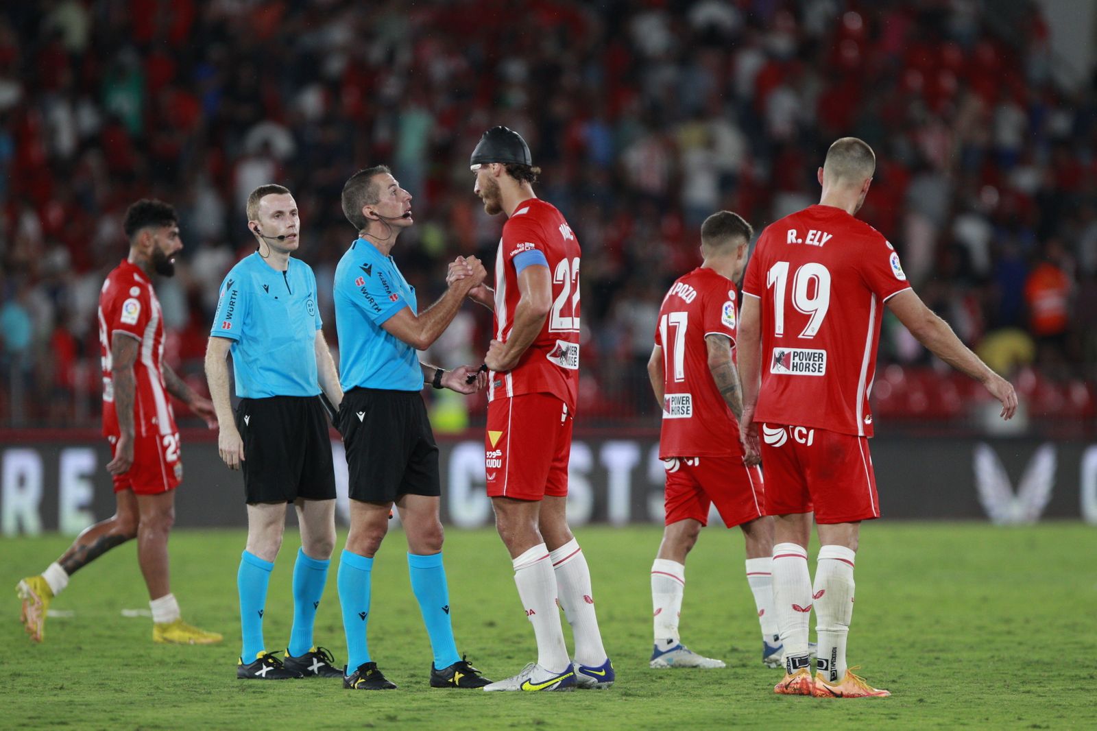 Imágenes del partido U.D. Almería-C.A. Osasuna