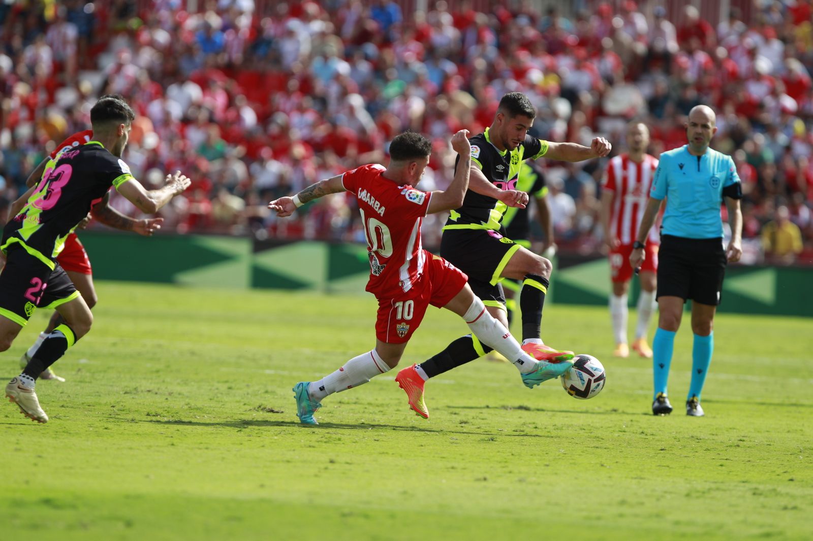 Imágenes de la U.D. Almería-Rayo Vallecano