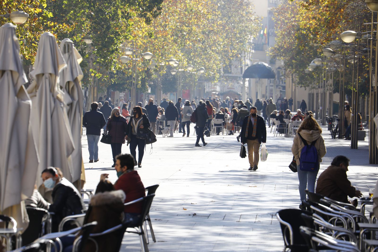 Ambiente en la calle en Córdoba.