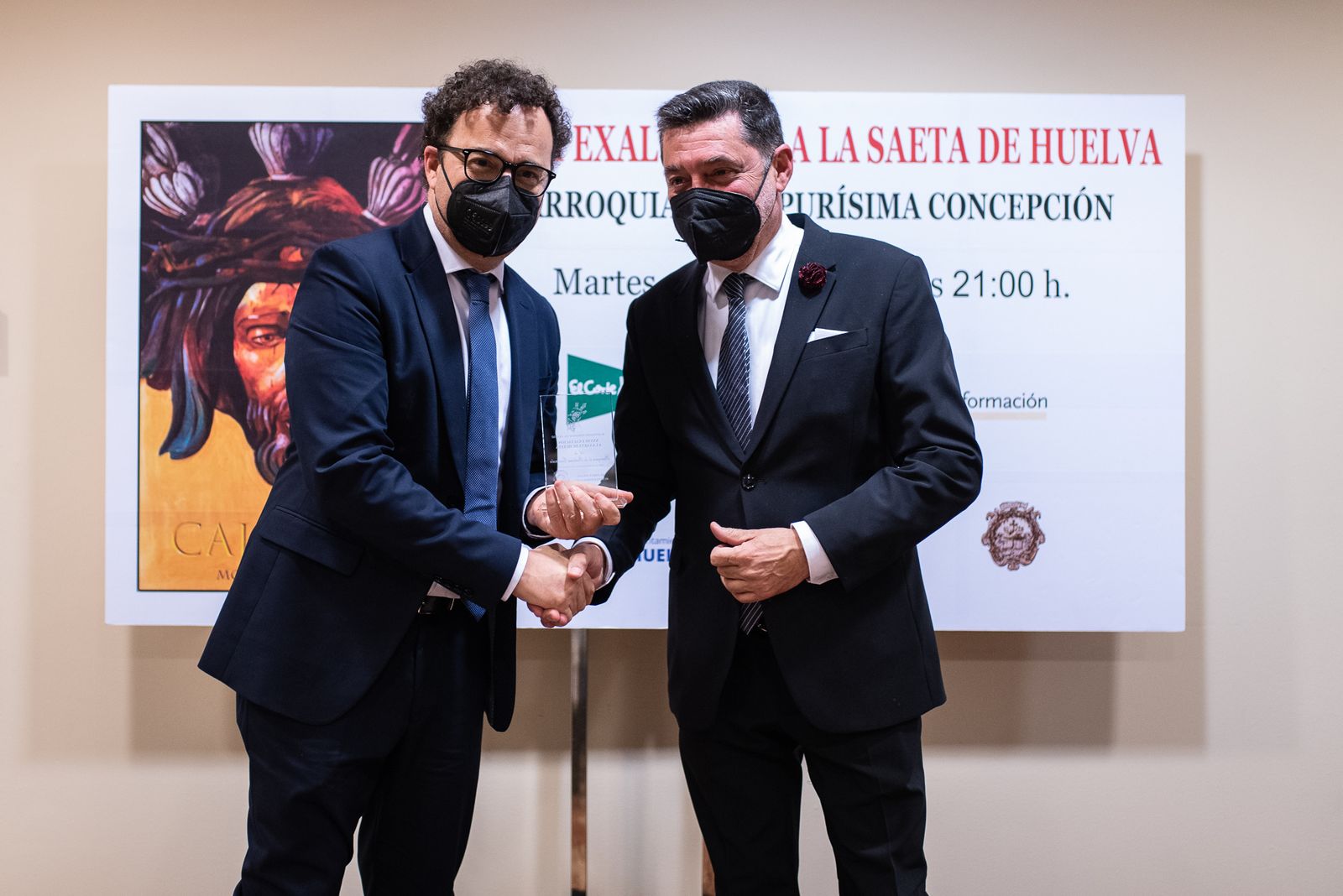 Imágenes de la entrega de premios a la XXVII Exaltación de la Saeta de Huelva