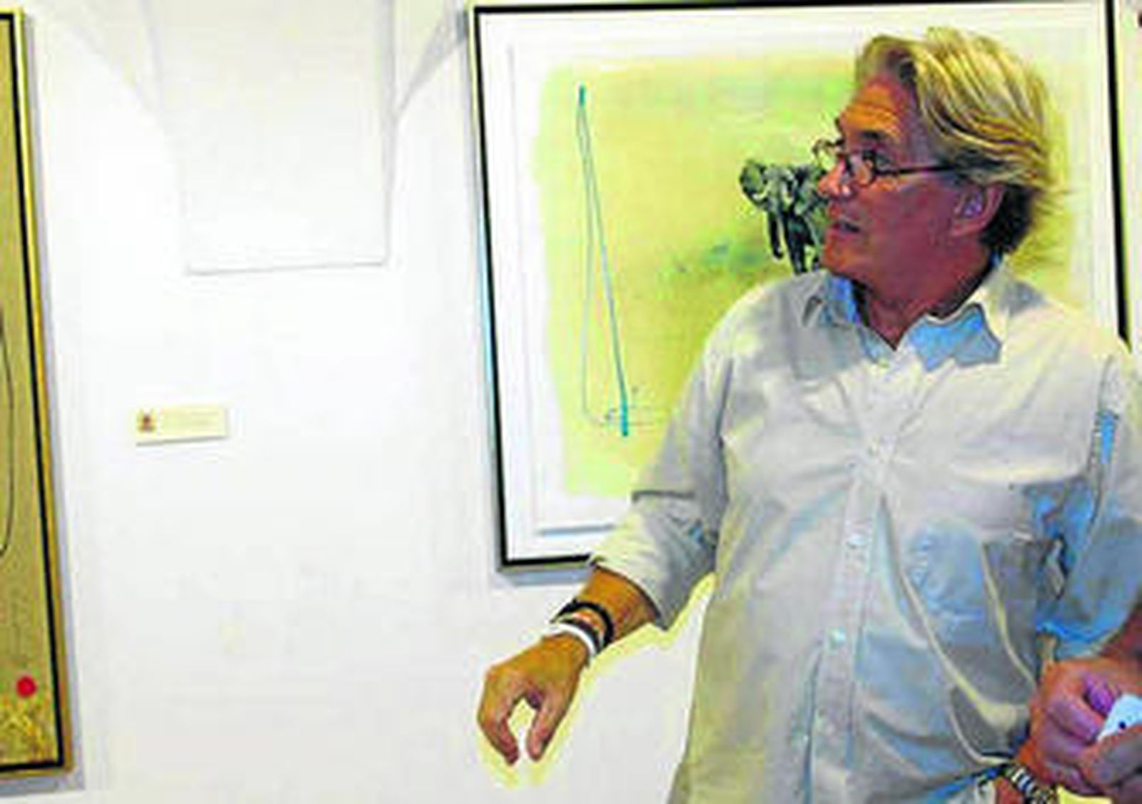 Un artista que se inspira en Leonardo da Vinci