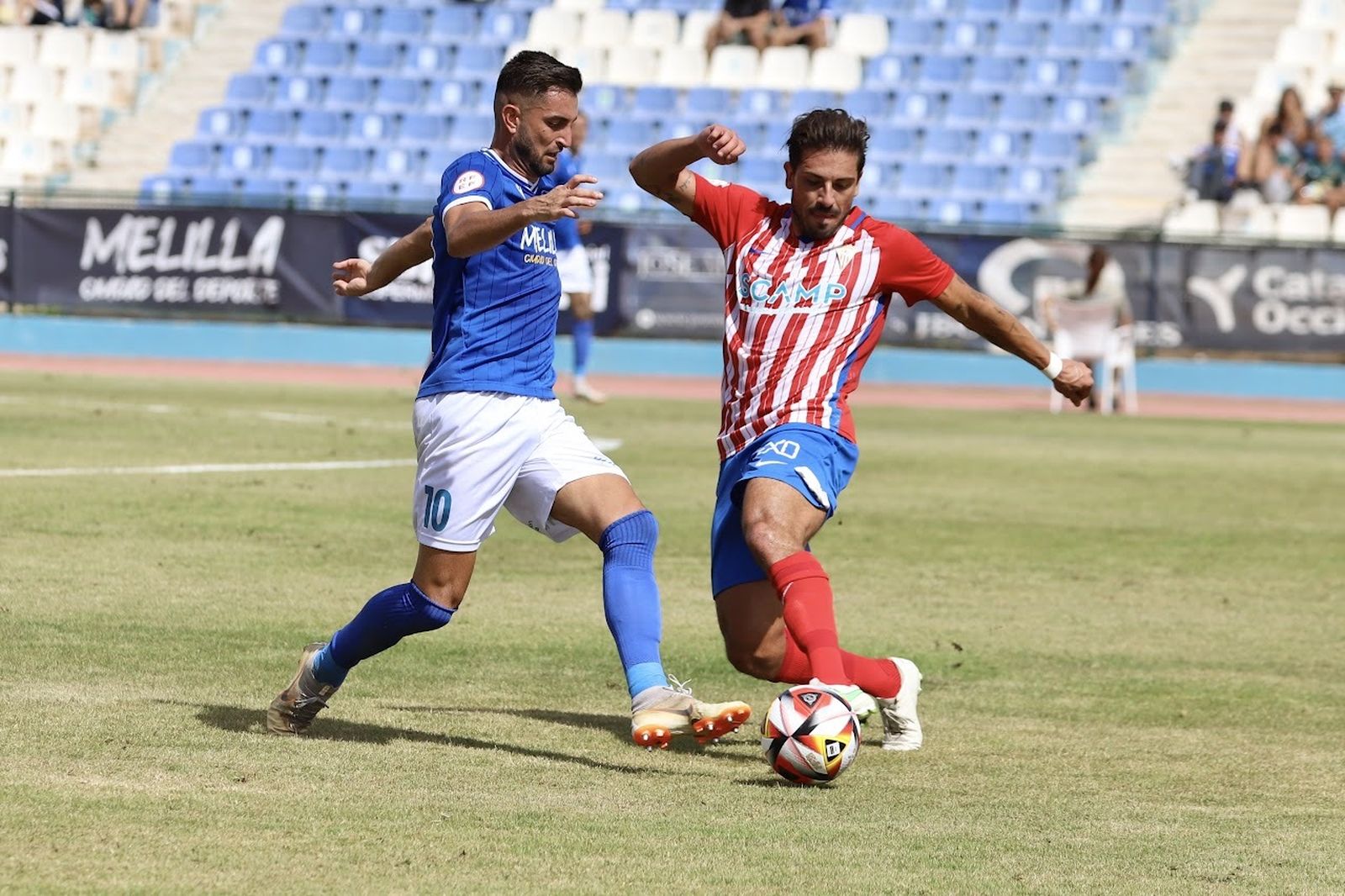 Las fotos de la victoria del Algeciras en Melilla