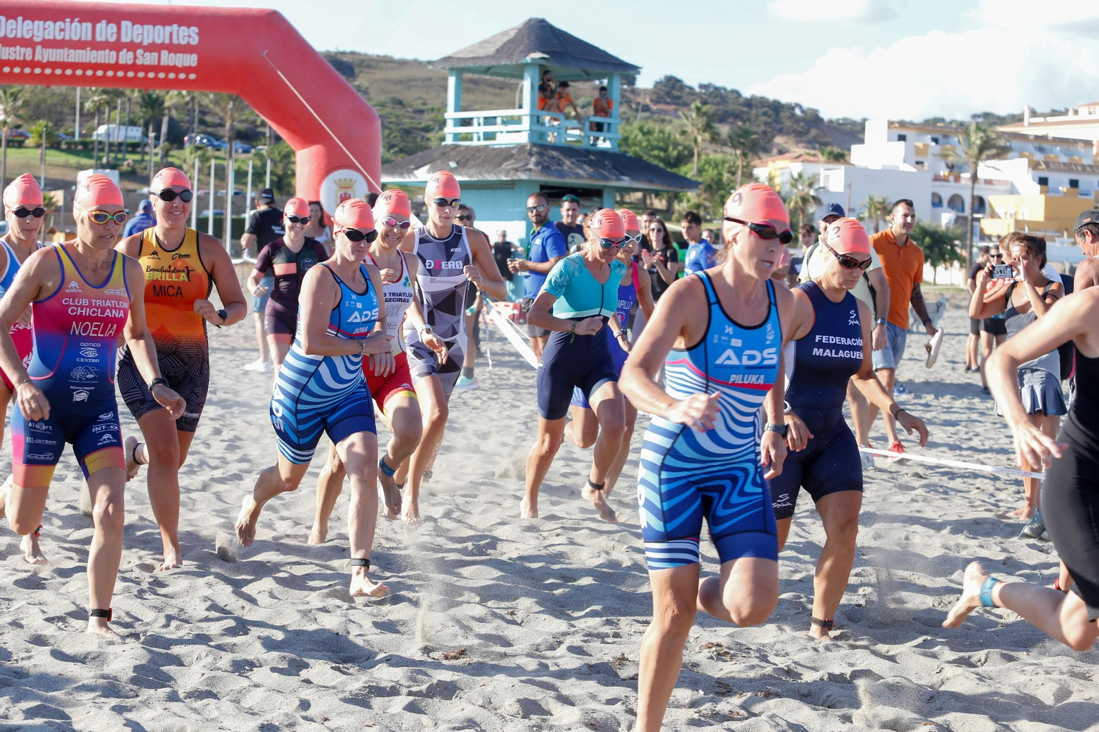 Las fotos de la primera jornada del X Triatlón de San Roque
