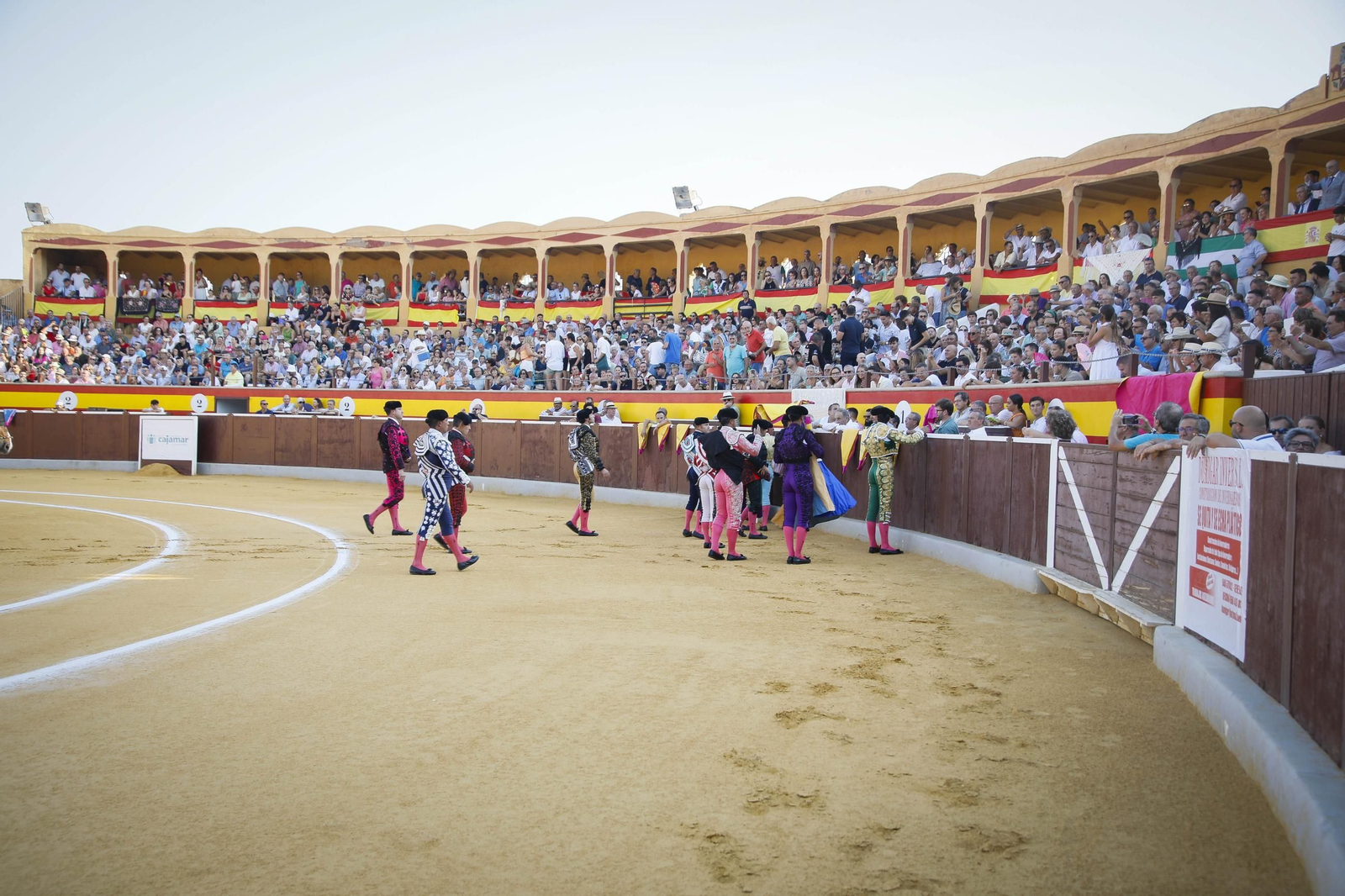 Corrida de toros Berja con un toro indultado, en imágenes