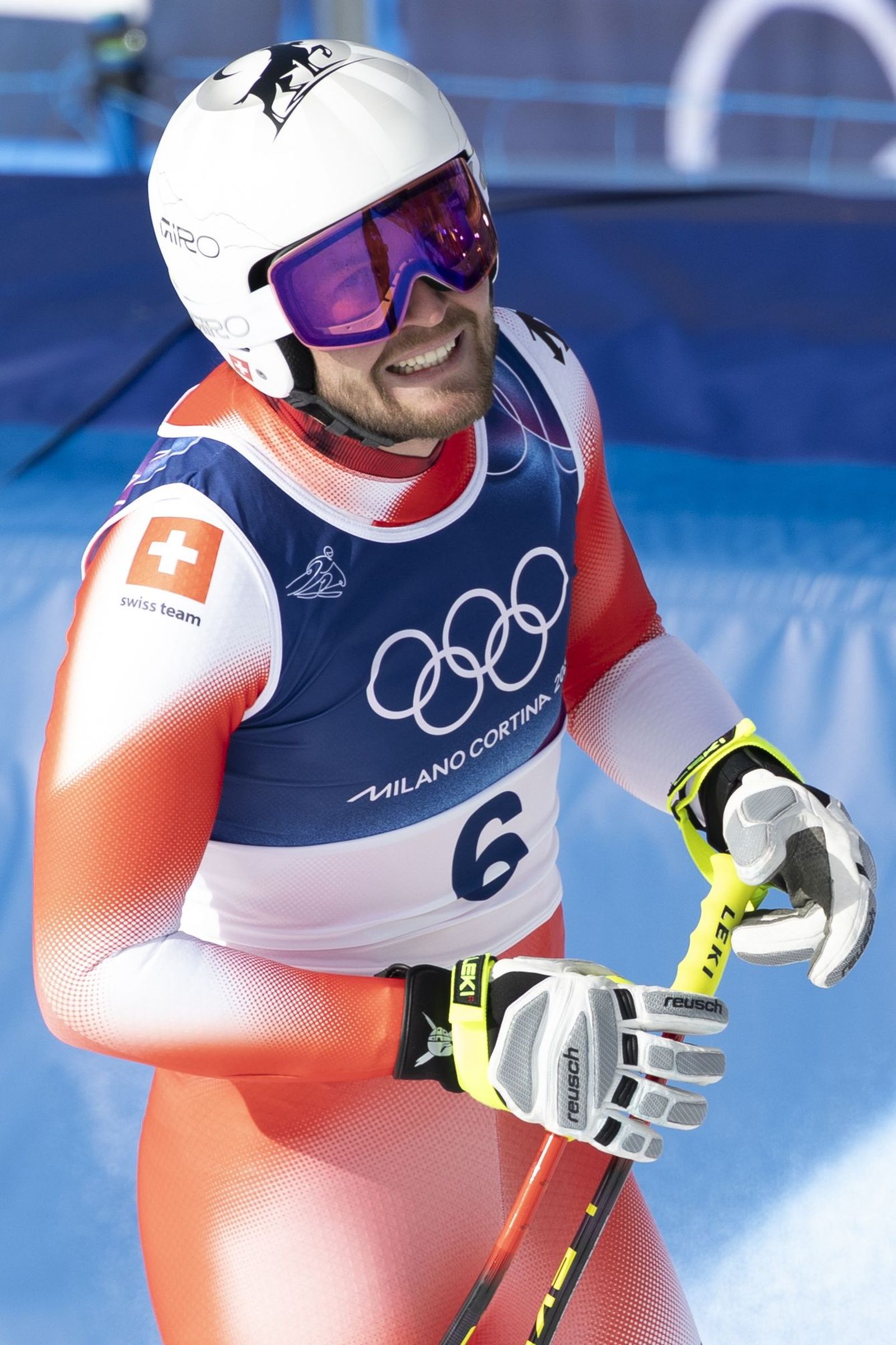 Las espectaculares fotos del descenso masculino en los Juegos Olímpicos de invierno