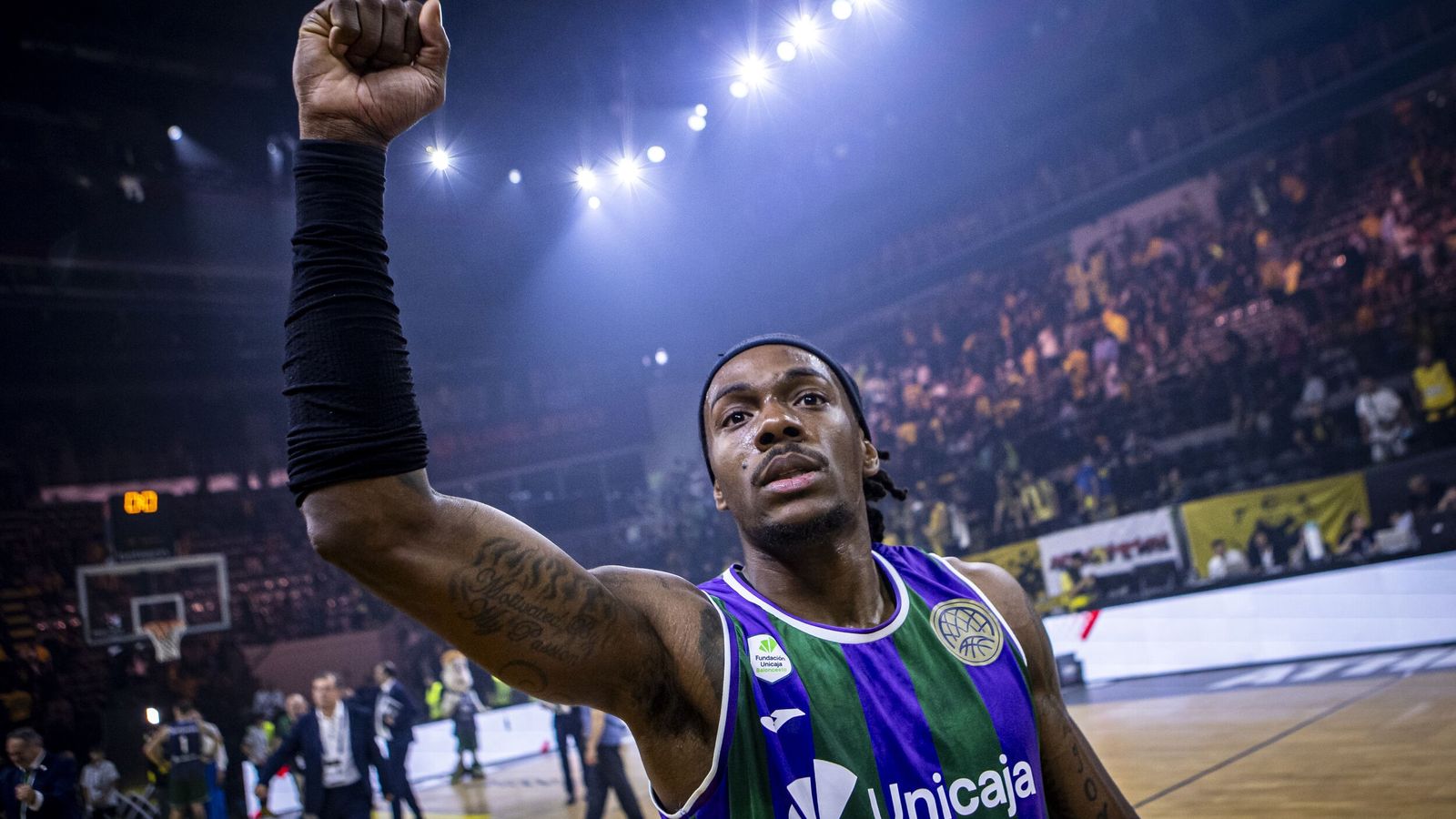 Las fotos del AEK Atenas-Unicaja de la Final Four de la Basketball Champions League