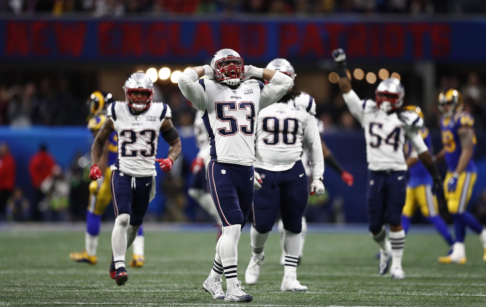 Las imágenes de la final de la Super Bowl