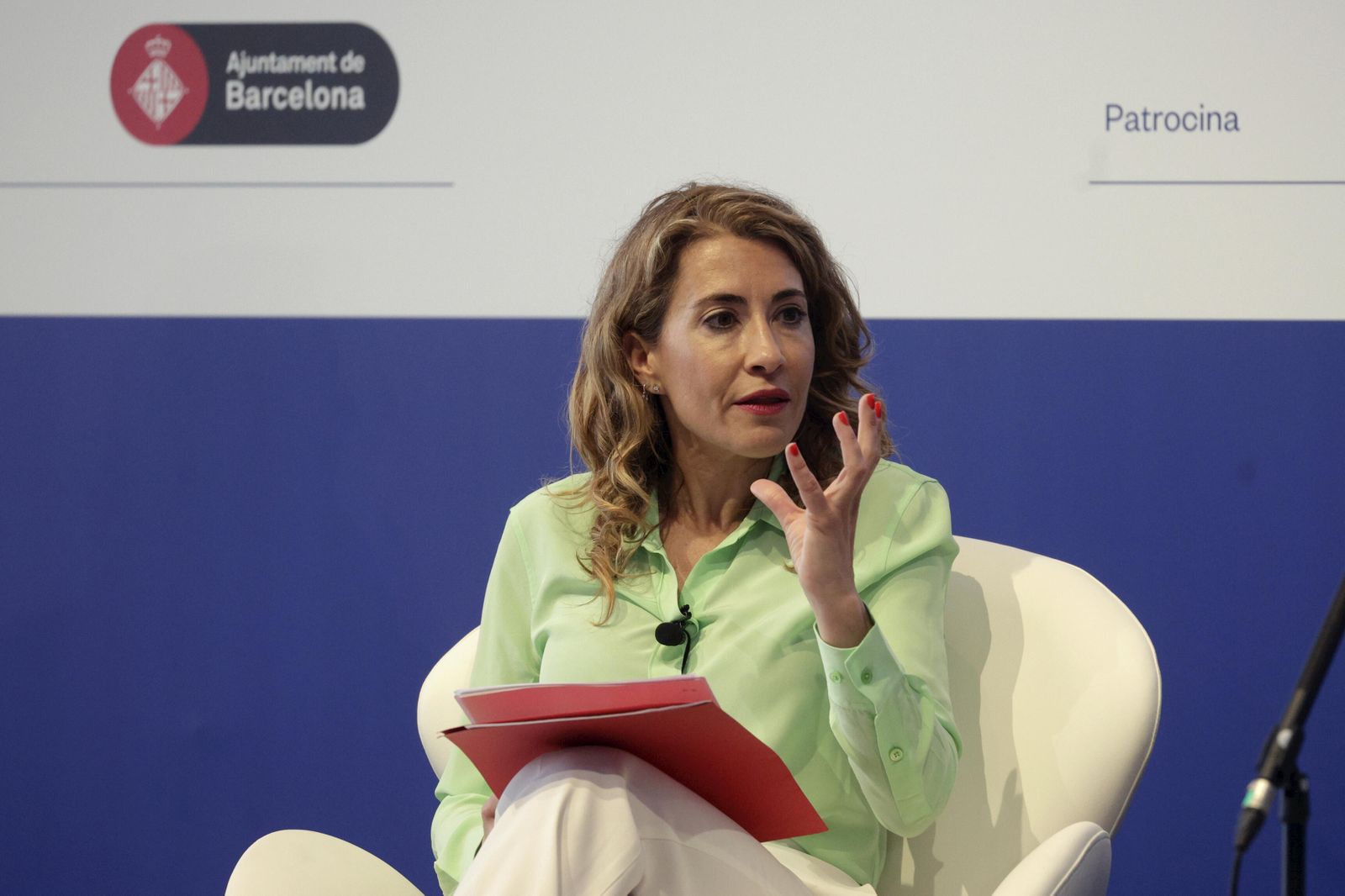Raquel Sánchez, ministra de Transportes, Movilidad y Agenda Urbana
