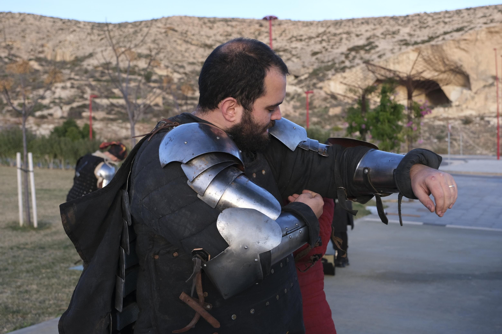 Fotogalería de los combates medievales en Almería