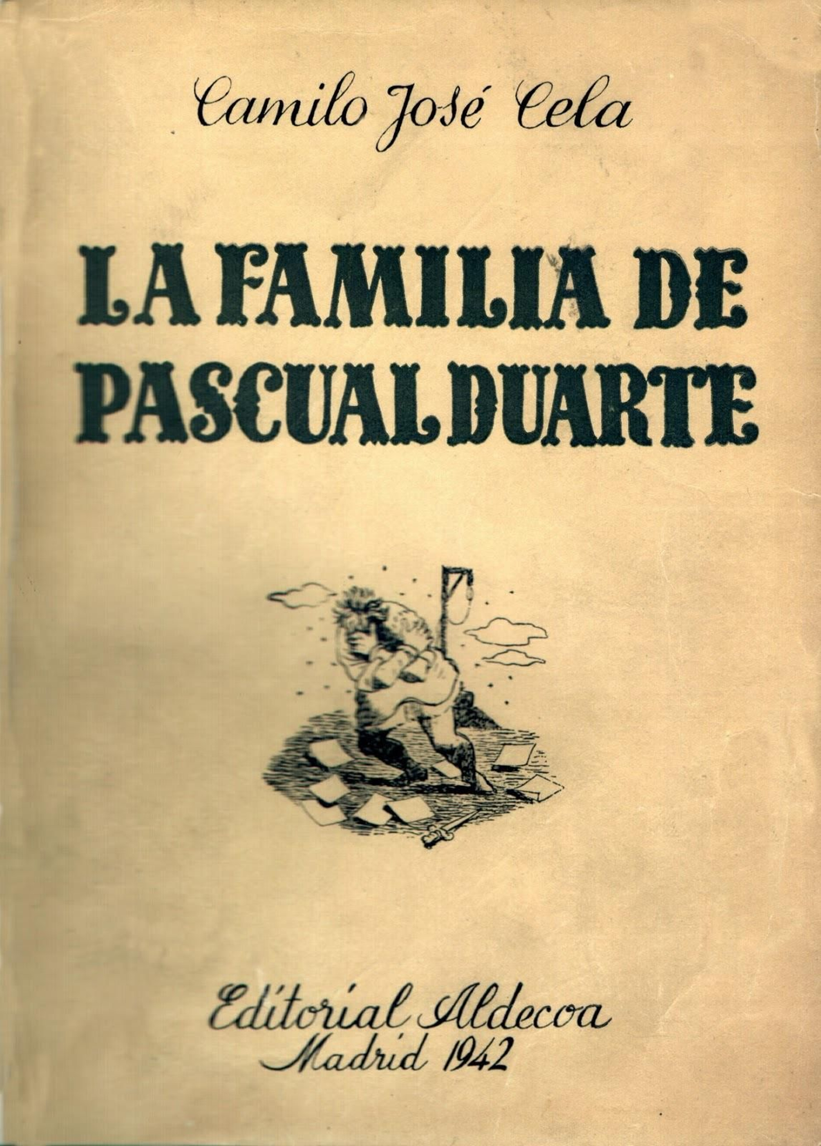 Portada del libro 'La familia de Pascual Duarte' de Camilo José Cela