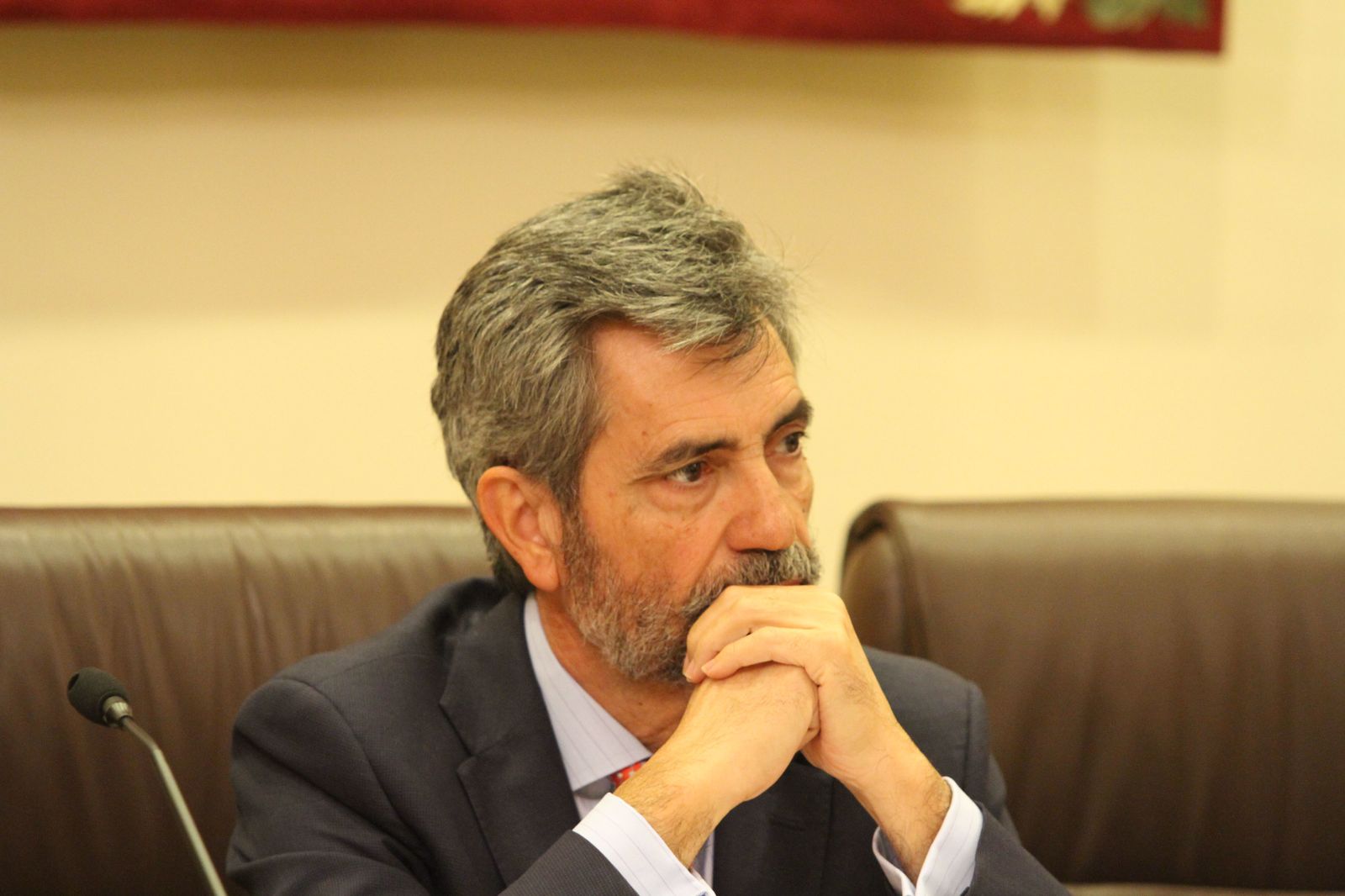 El presidente del Supremo y del CGPJ Carlos Lesmes.