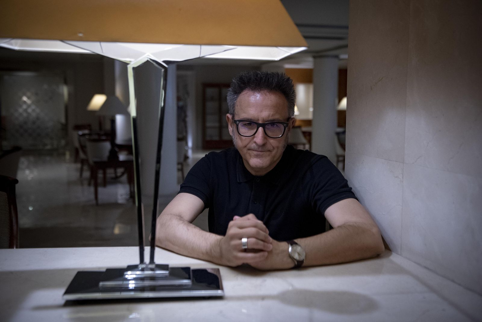 El director del Festival de Sevilla José Luis Cienfuegos (Avilés, 1964), momentos antes de conceder esta entrevista.