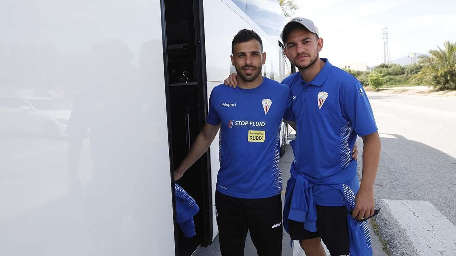 Las fotos de la salida del Algeciras CF hacia Murcia