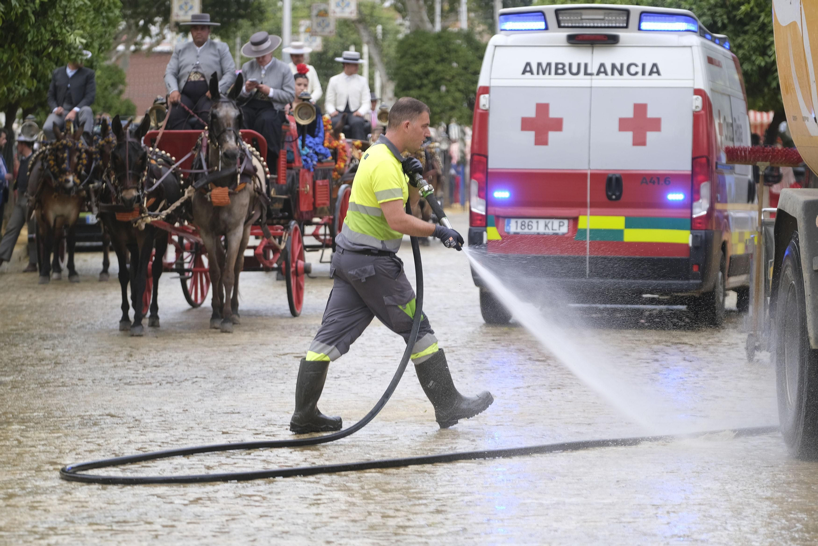 Ambiente un viernes de feria