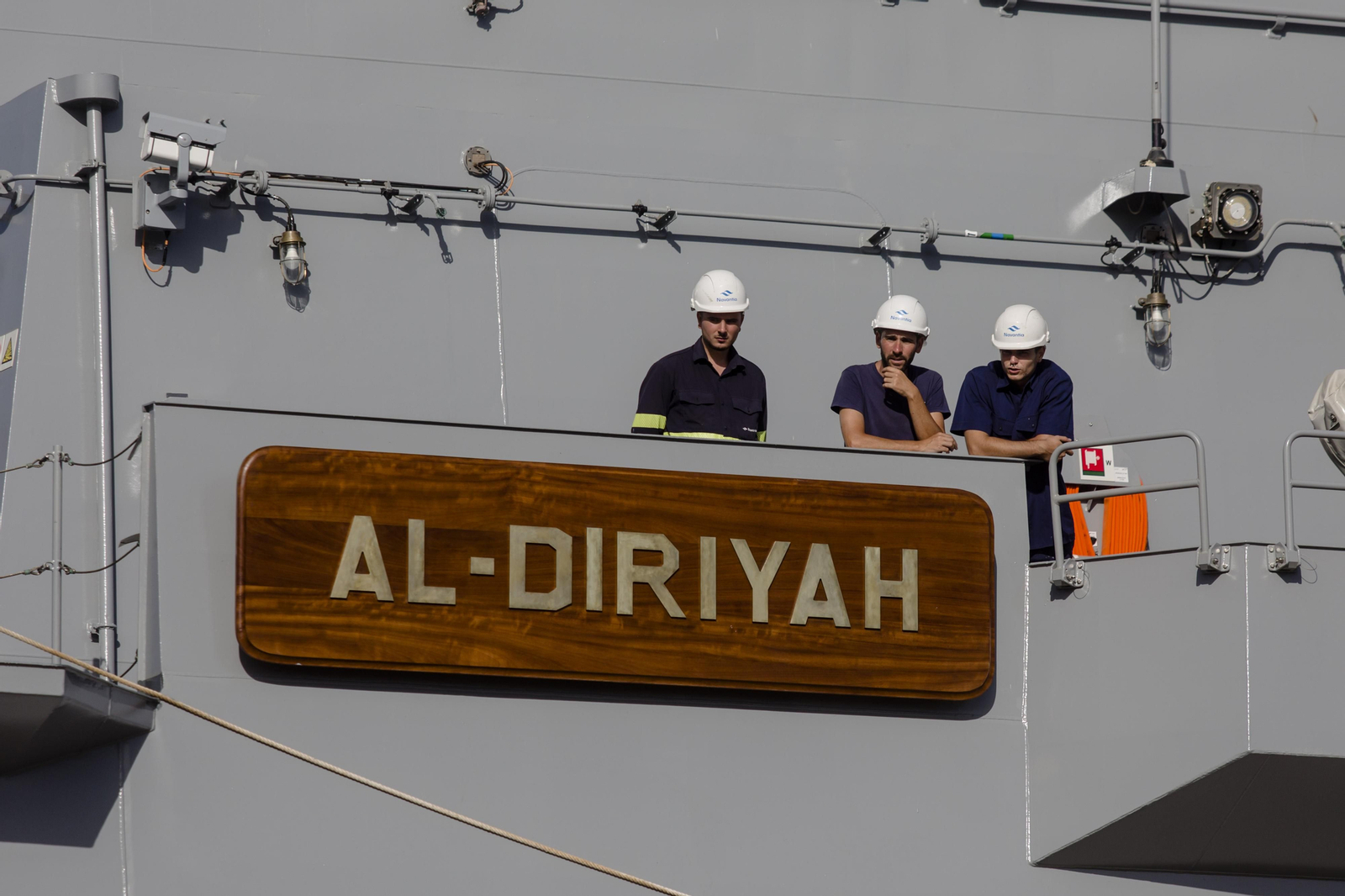 Las imágenes de la entrega a la Real Armada Saudita de la segunda corbeta construida en Navantia - San Fernando Las imágenes de la entrega a la Real Armada Saudita de la segunda corbeta construida en Navantia - San Fernando