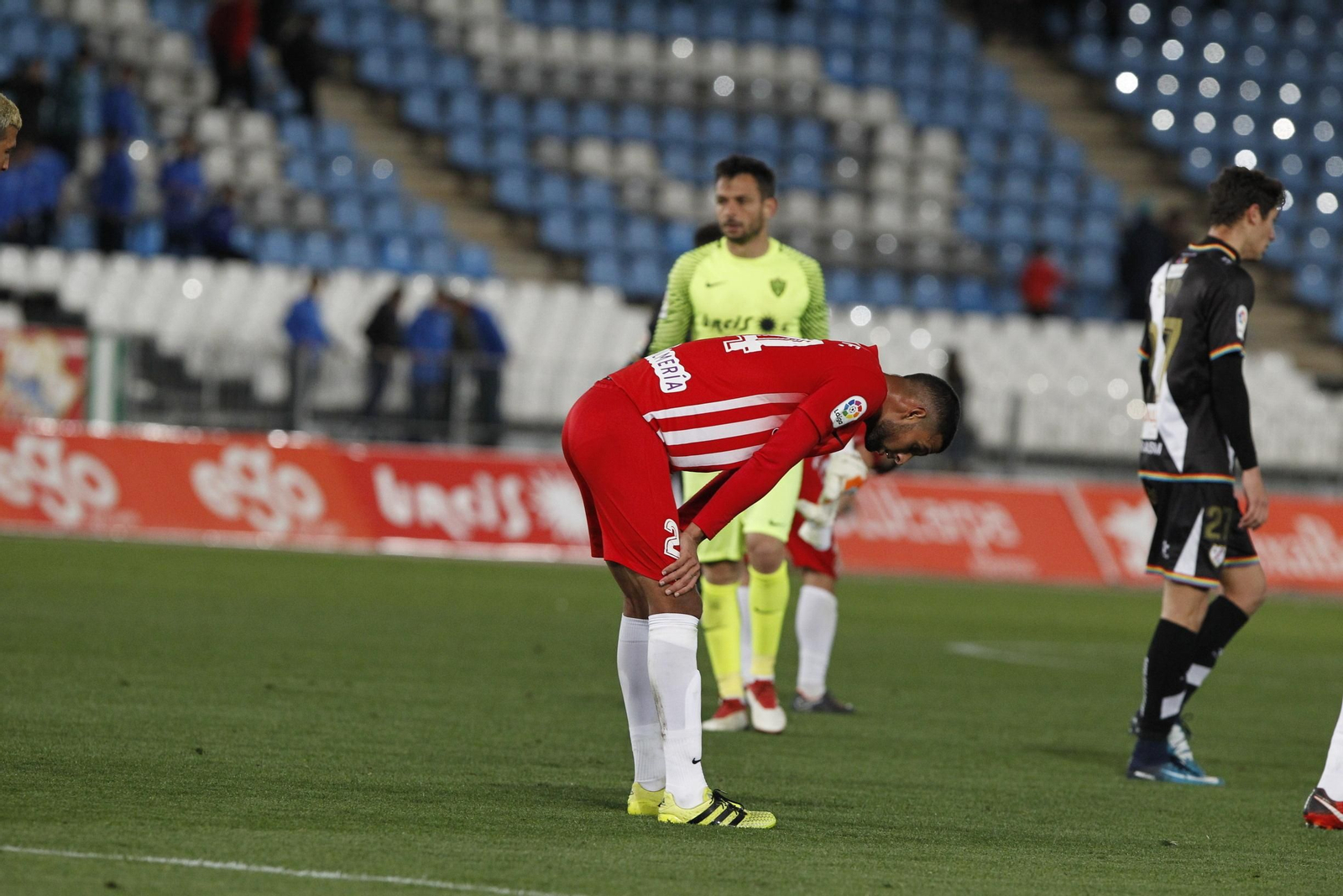 El UD Almería-Rayo Vallecano, en imágenes