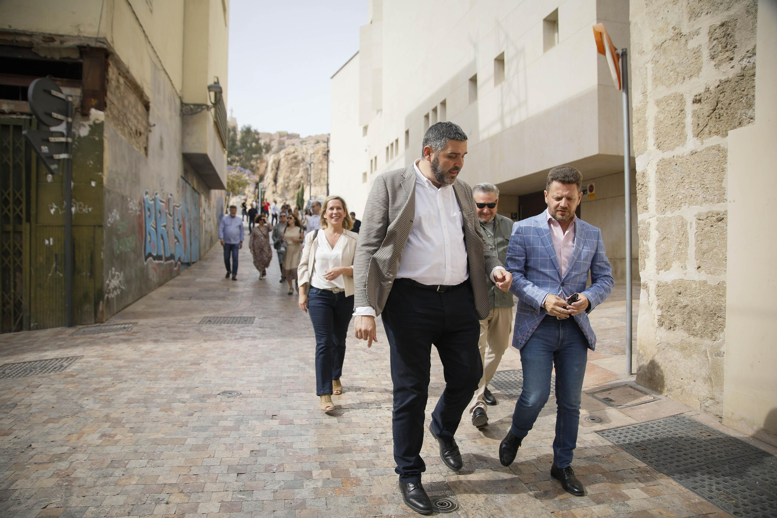 Imágenes del recorrido ‘Almería en la mirada’ de Jose María Mellado