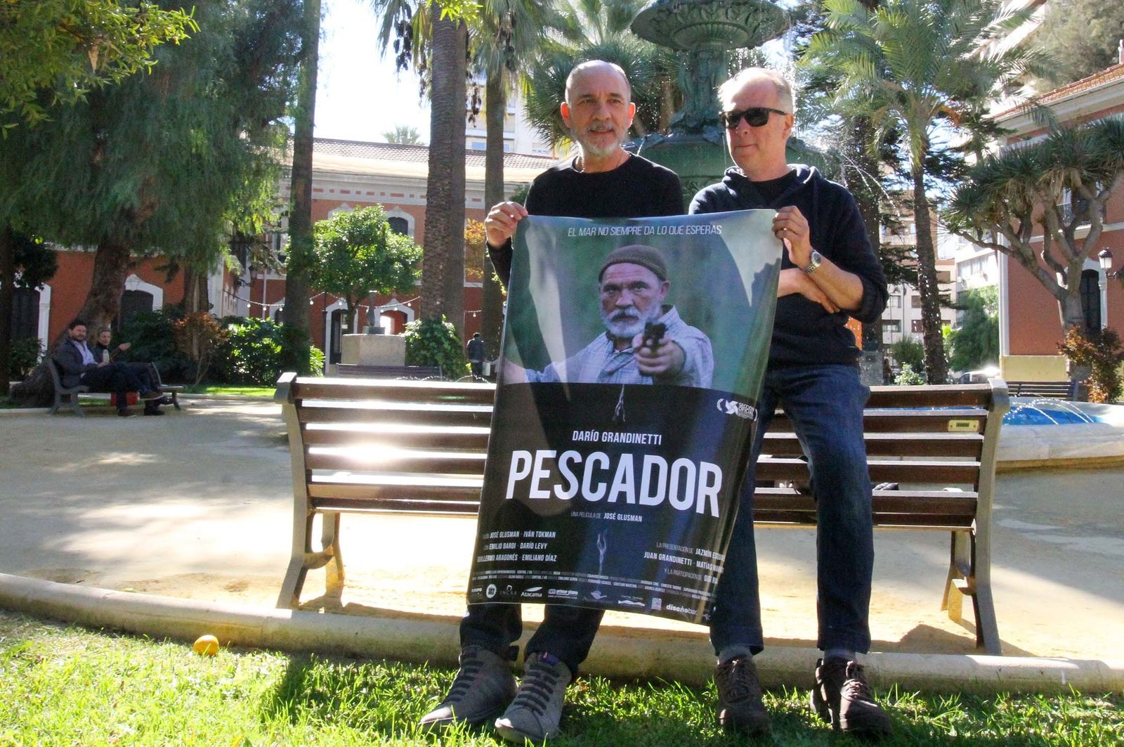 Imágenes de la entrega del premio Ciudad de Huelva a Darío Grandinetti.