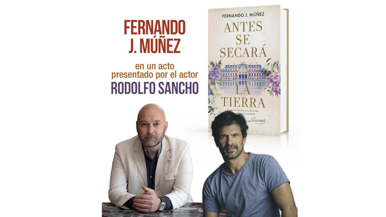Fernando J. Múñez y Rodolfo Sancho estarán en Diario de los libros este jueves