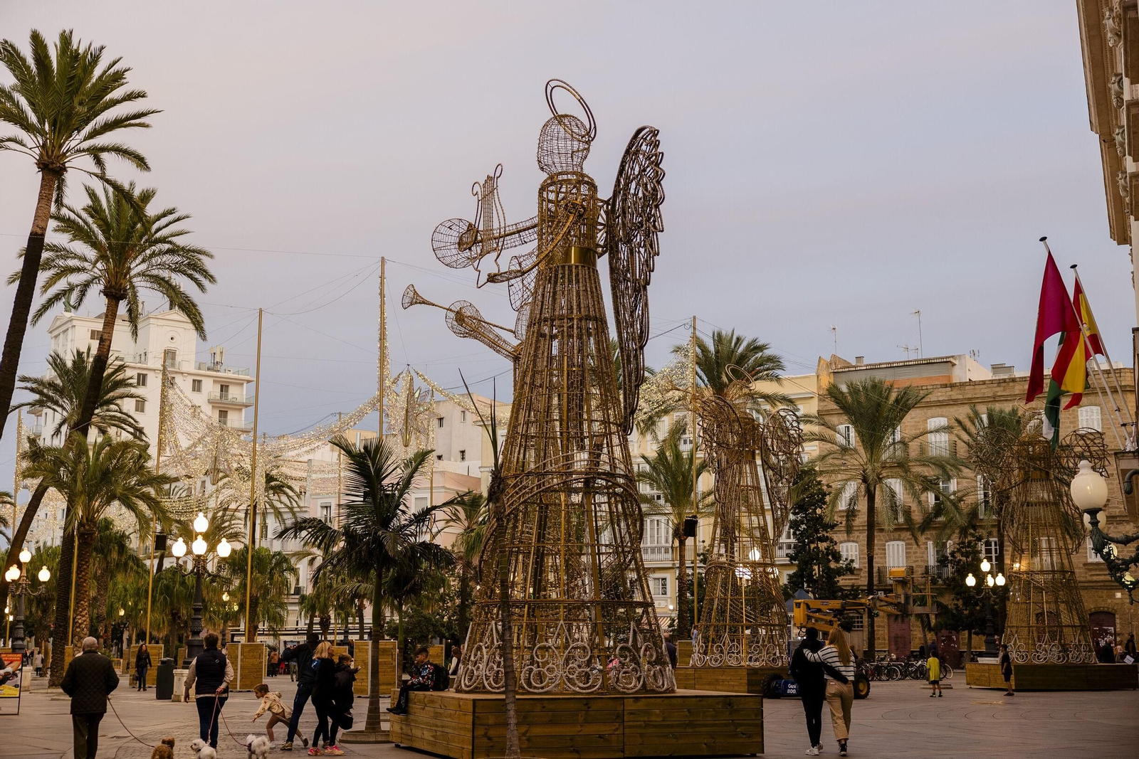 Así se prepara Cádiz para una Navidad muy especial