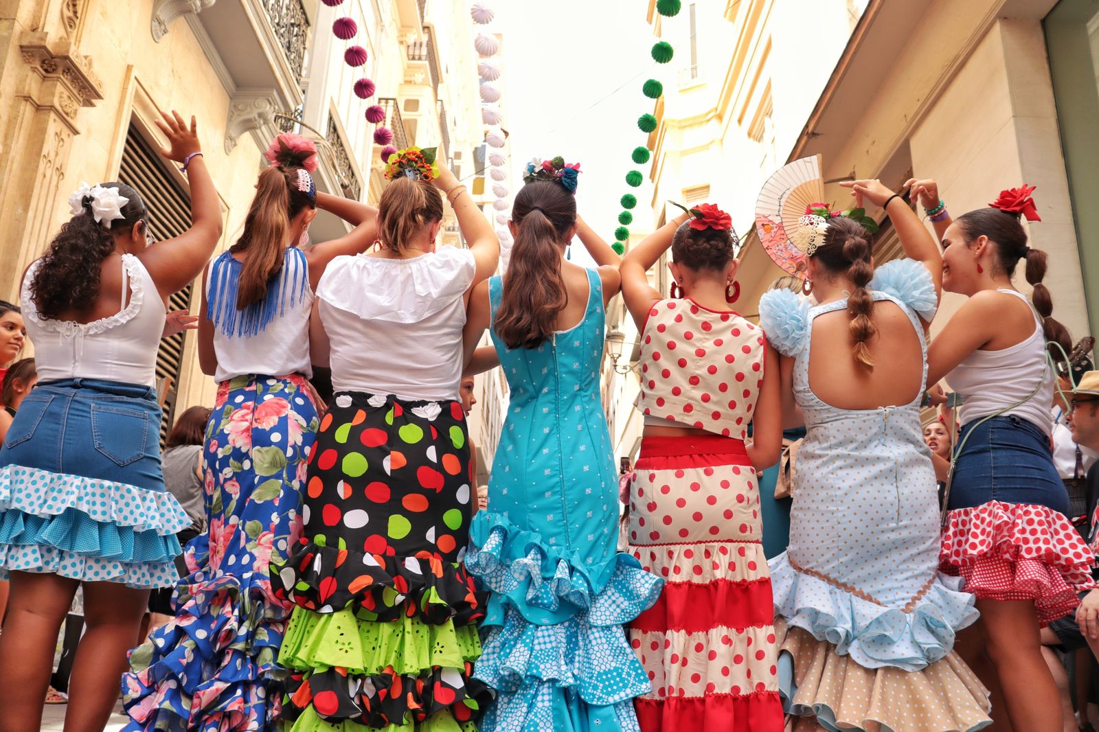 Feria de Málaga: las mejores imágenes del Centro este martes festivo
