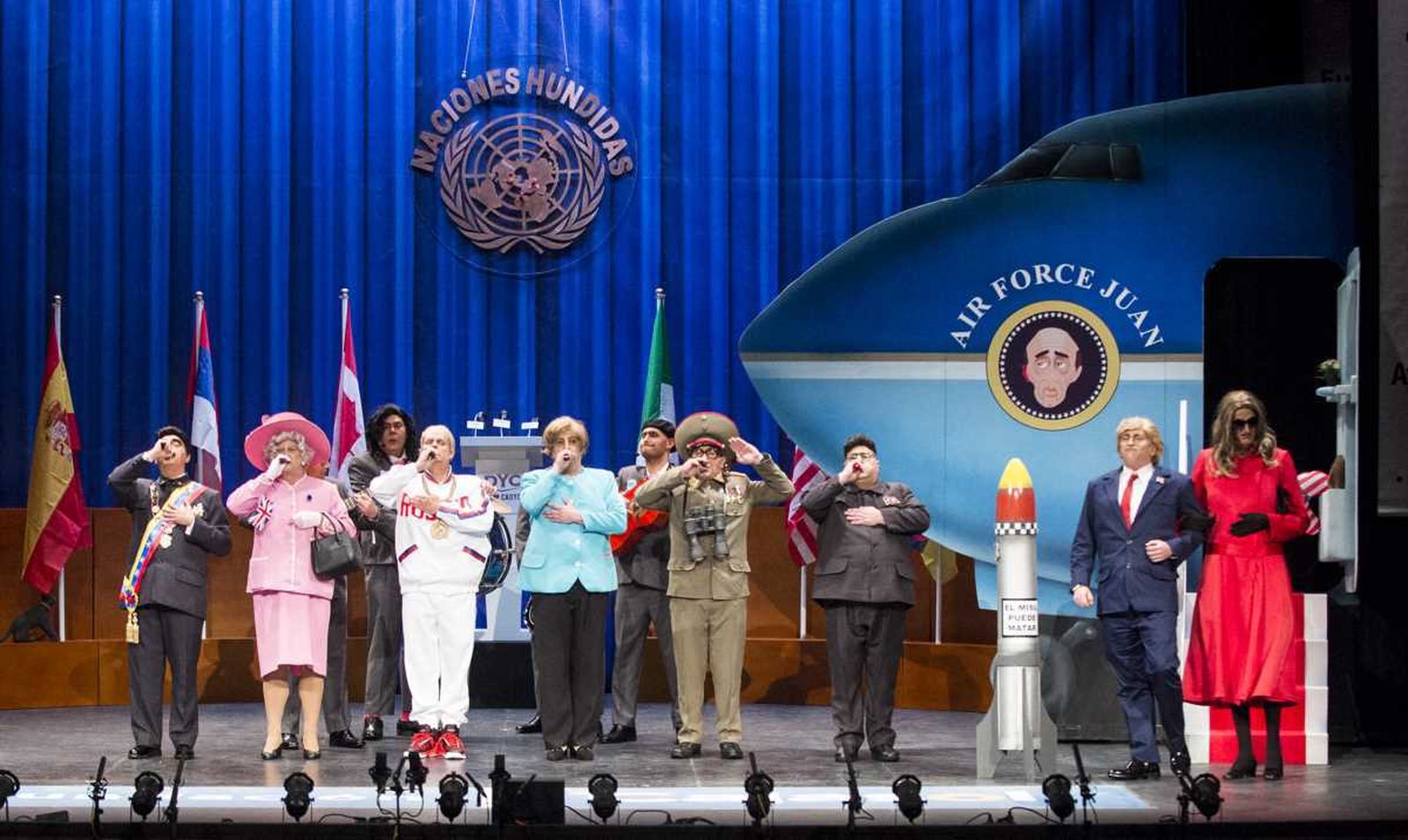 Las imágenes de la decimoséptima función clasificatoria