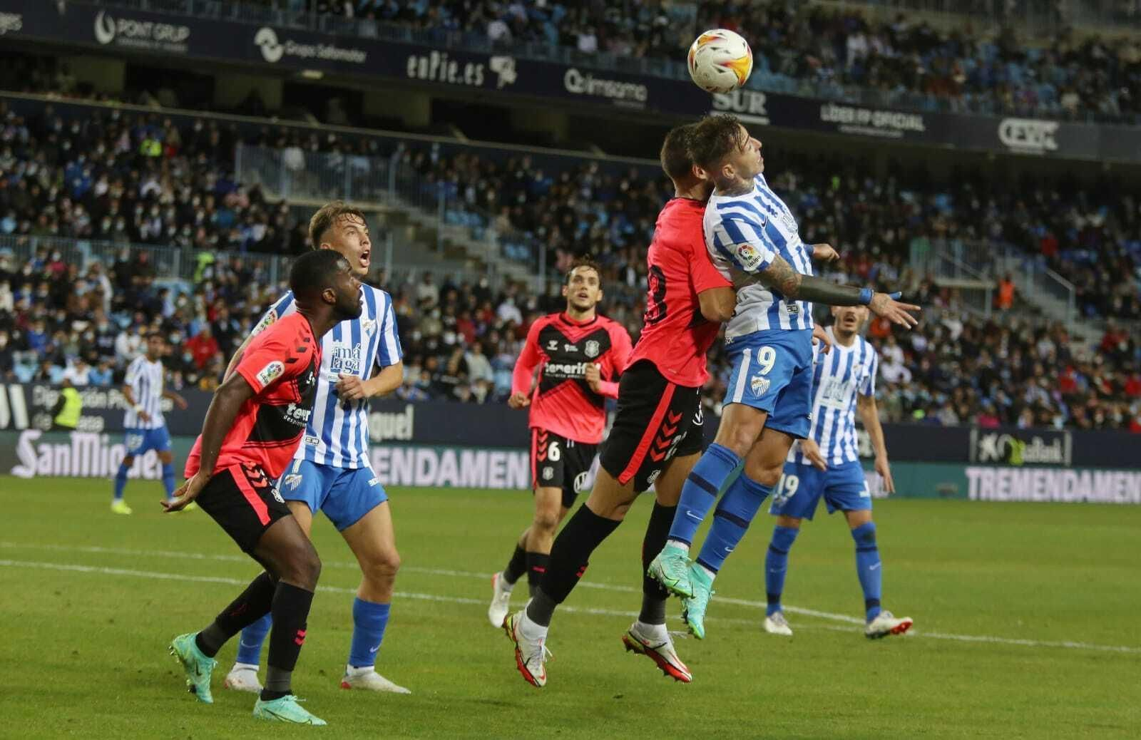 Las fotos del Málaga CF-Tenerife