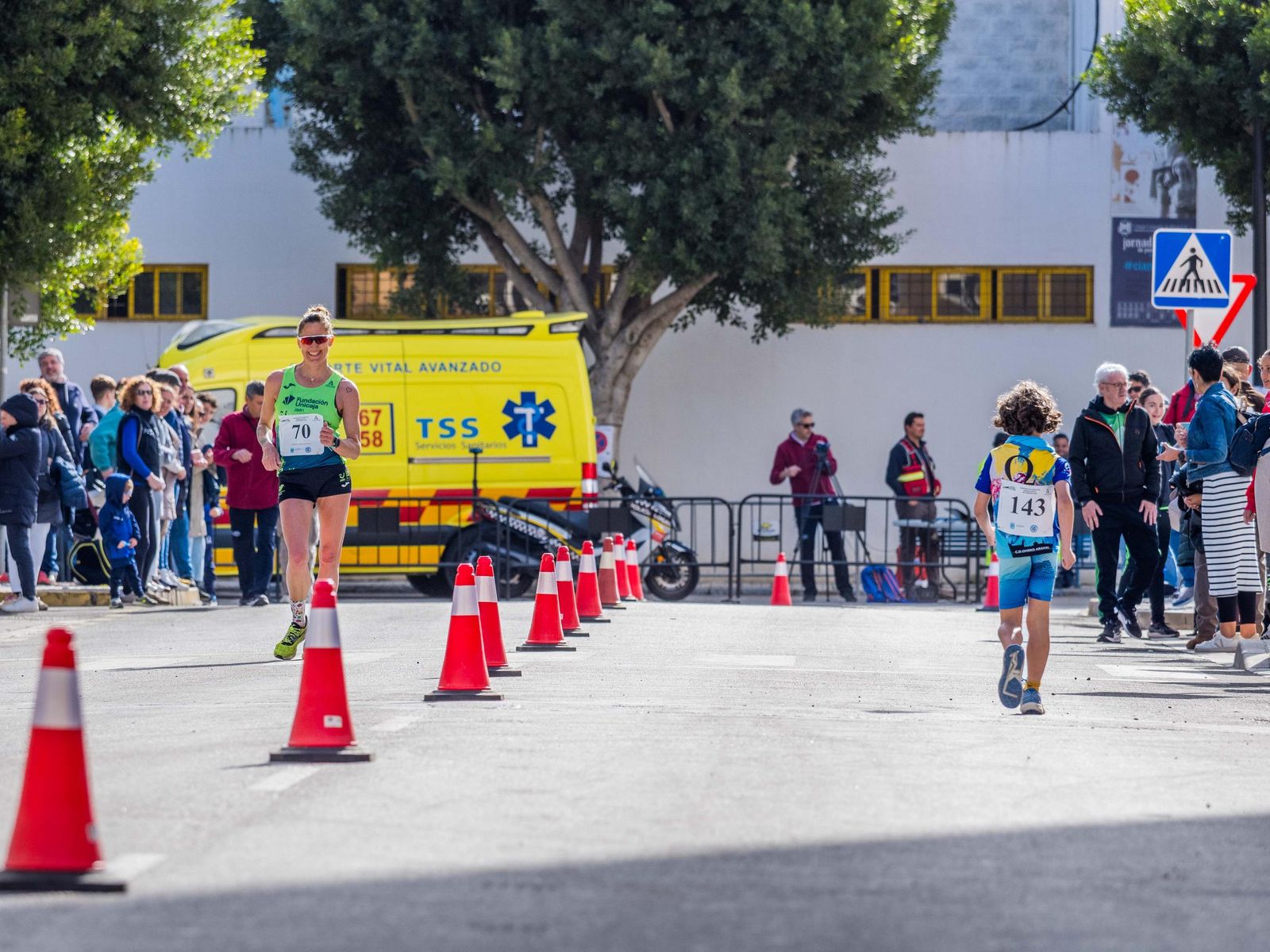 San Fernando acoge el Campeonato de Andalucía de Marcha en Ruta: las imágenes