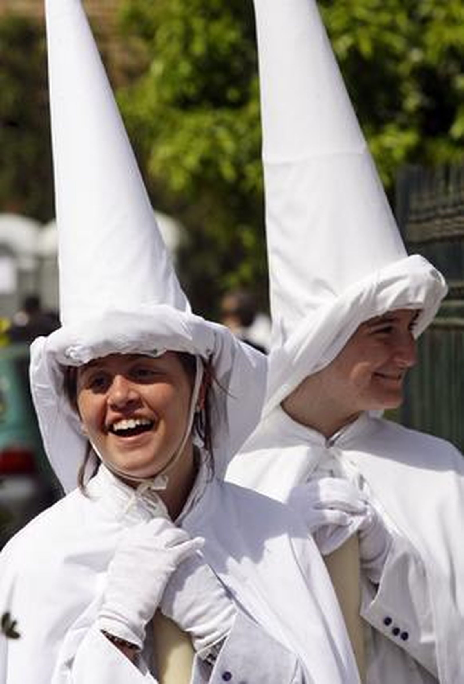 La ilusión se refleja en la cara de los nazarenos.

Foto: Antonio Pizarro