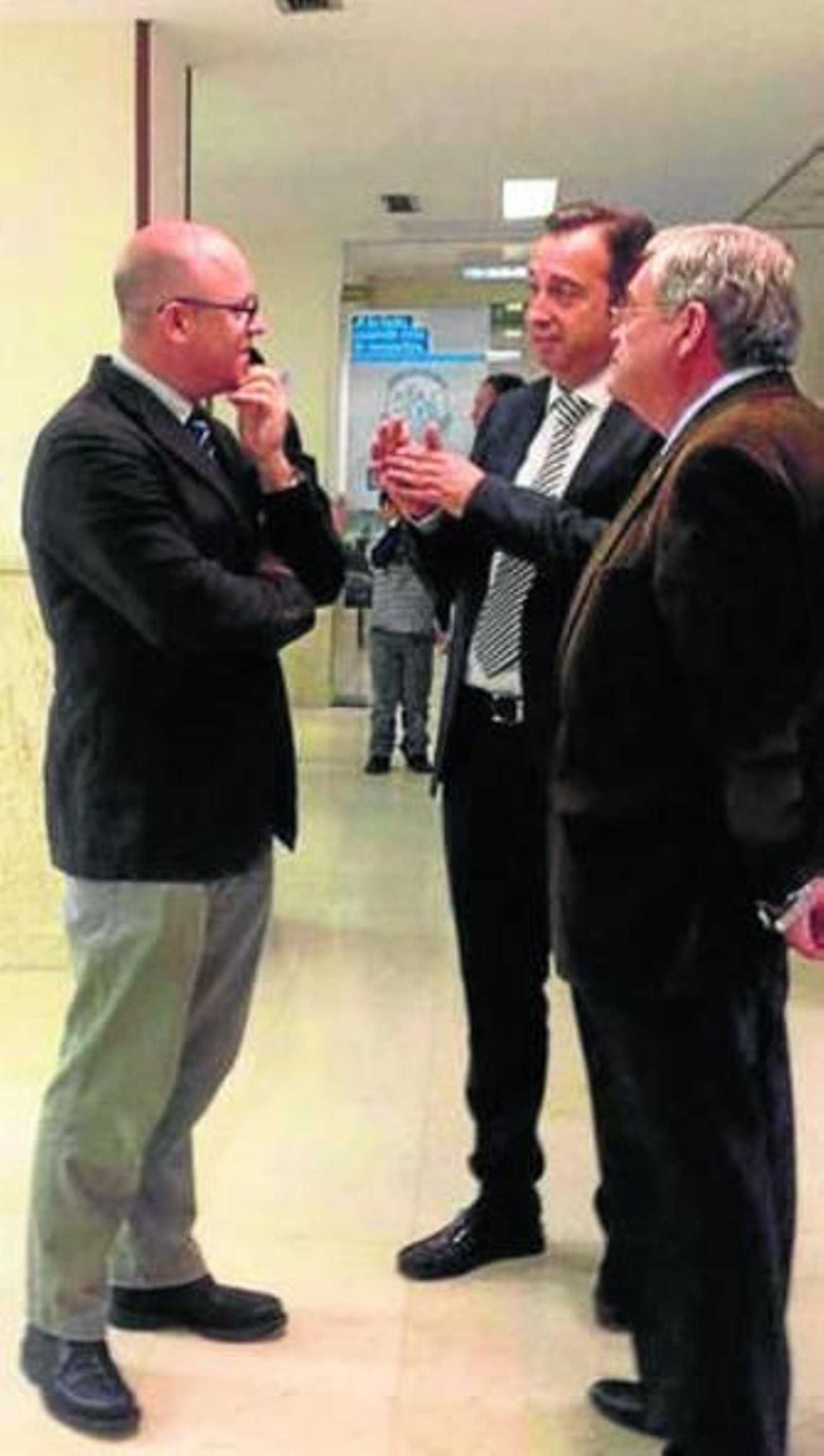 El subdelegado visita Tráfico.