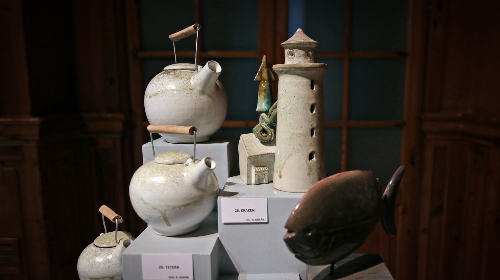 La exposición 'Cerámica Contemporánea' ya puede contemplarse en el Museo Arqueológico