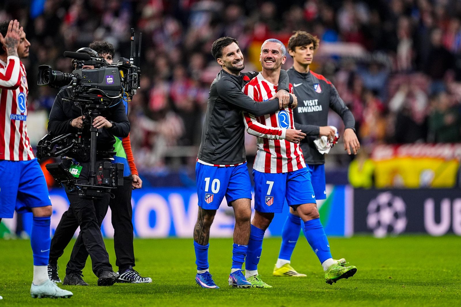 Las fotos del Atlético de Madrid-Brujas