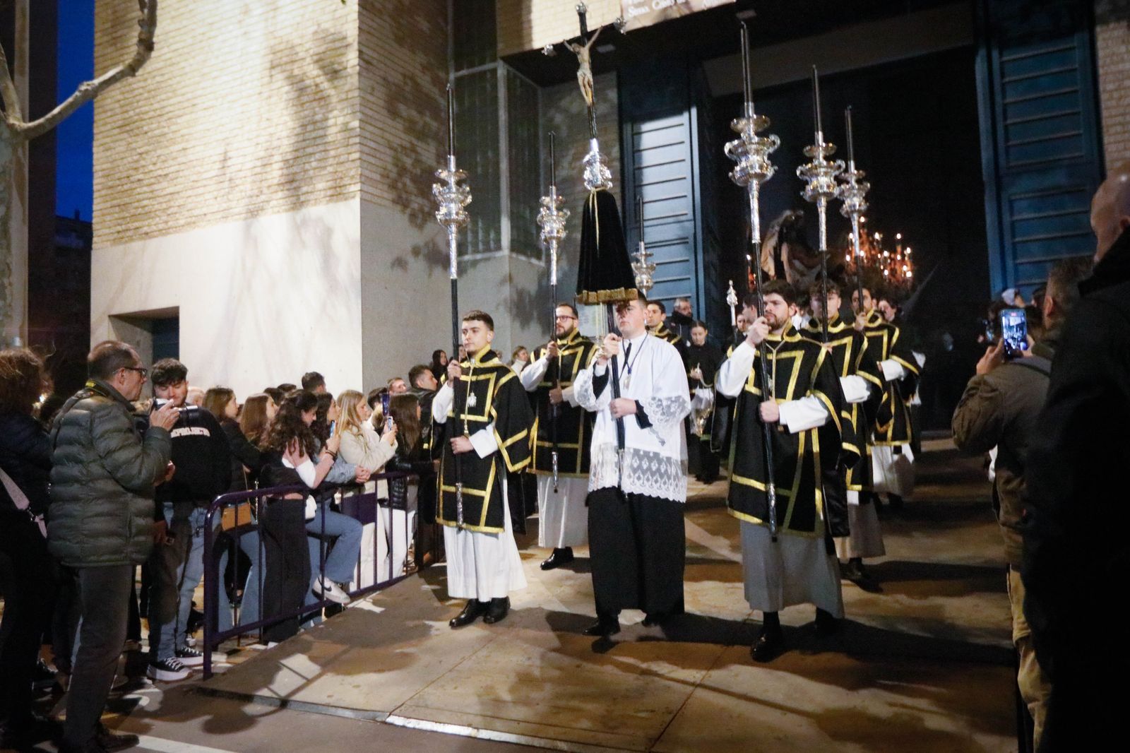 La procesión de La Caridad de Almería, en imágenes