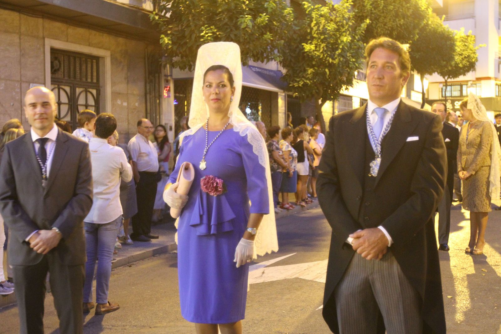 Procesión solemne de la Virgen de la Cinta.