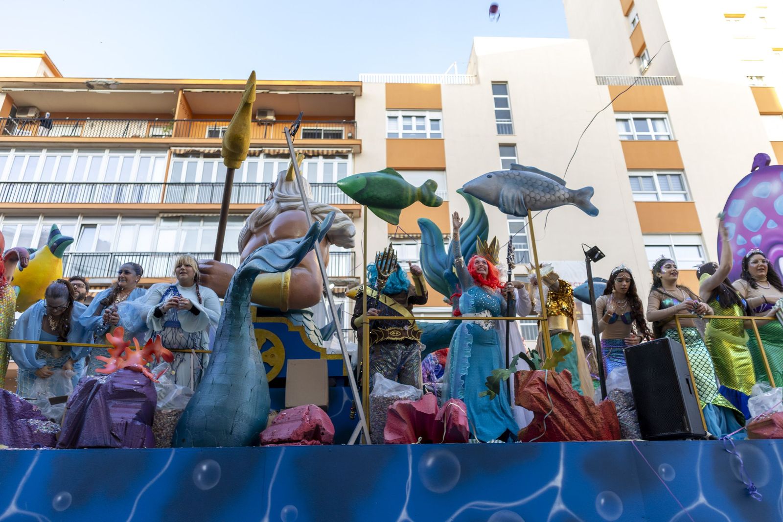Las mejores imágenes de la Cabalgata del Carnaval de Cádiz 2026