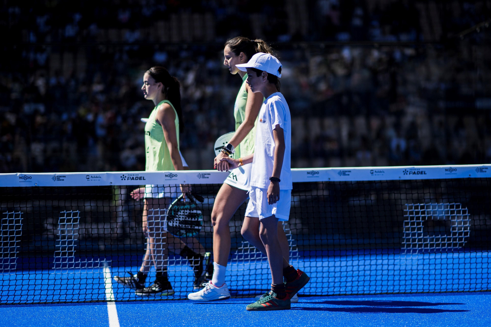 Las mejores imágenes de las semifinales de pádel en el Estadio de la Cartuja