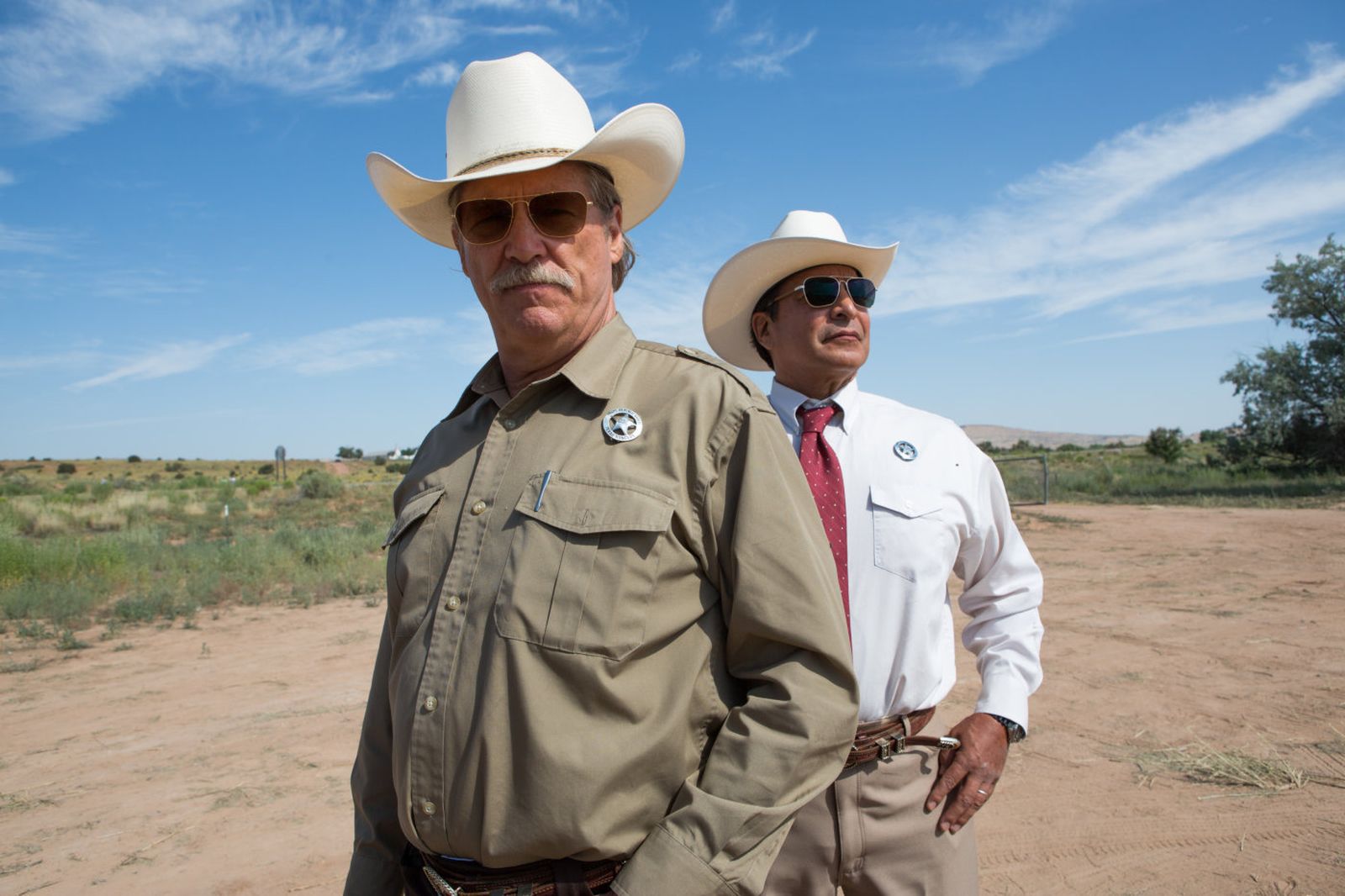 Jeff Bridges y Gil Birmingham destacan dentro del reparto de 'Comanchería', de David Mackenzie.
