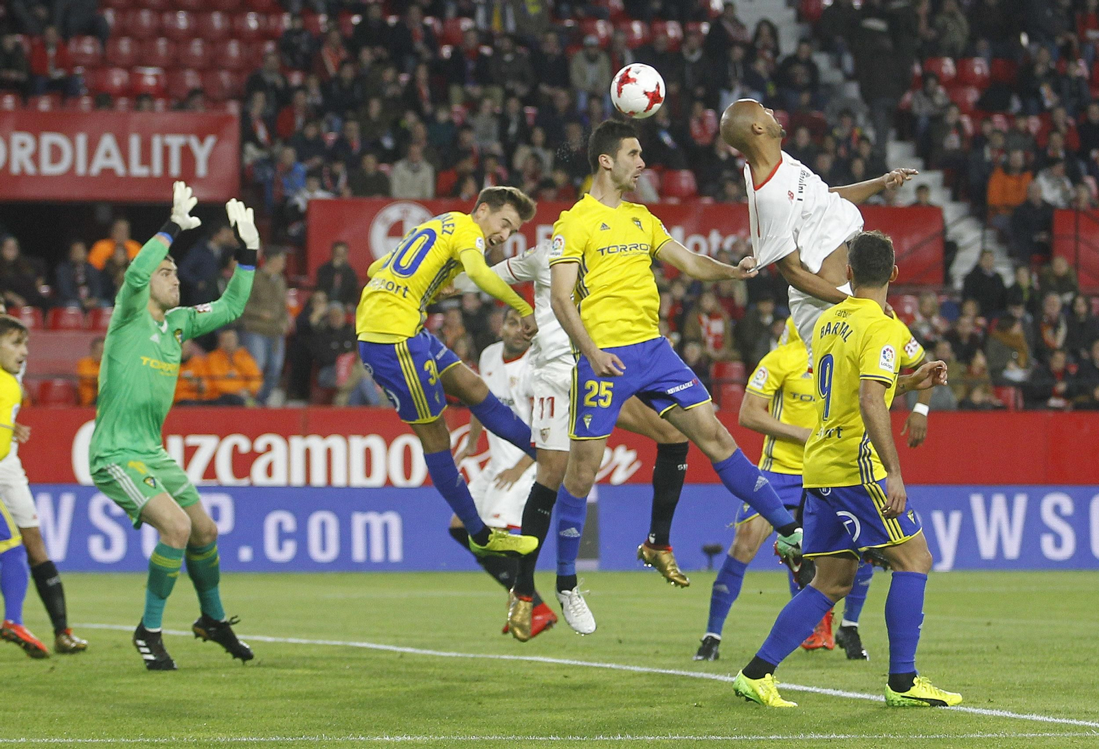 Las imágenes del Sevilla-Cádiz