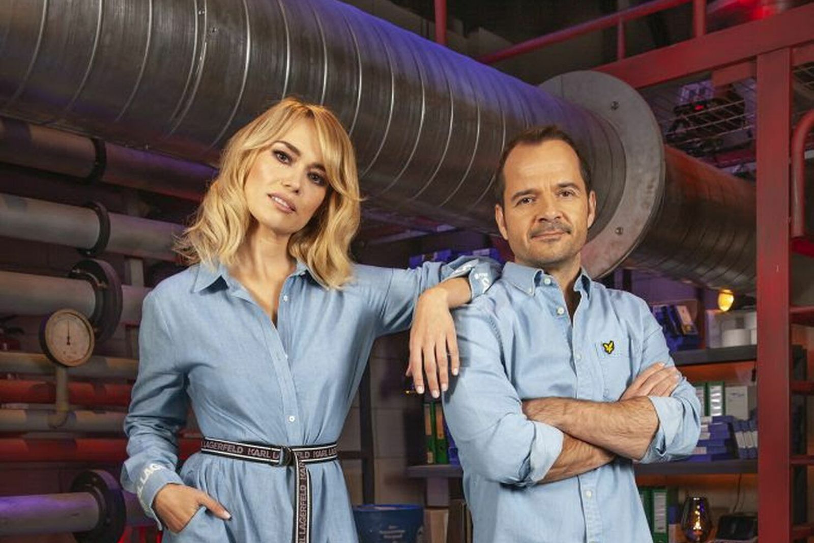 Patricia Conde y Ángel Martín en su nuevo programa de  #0